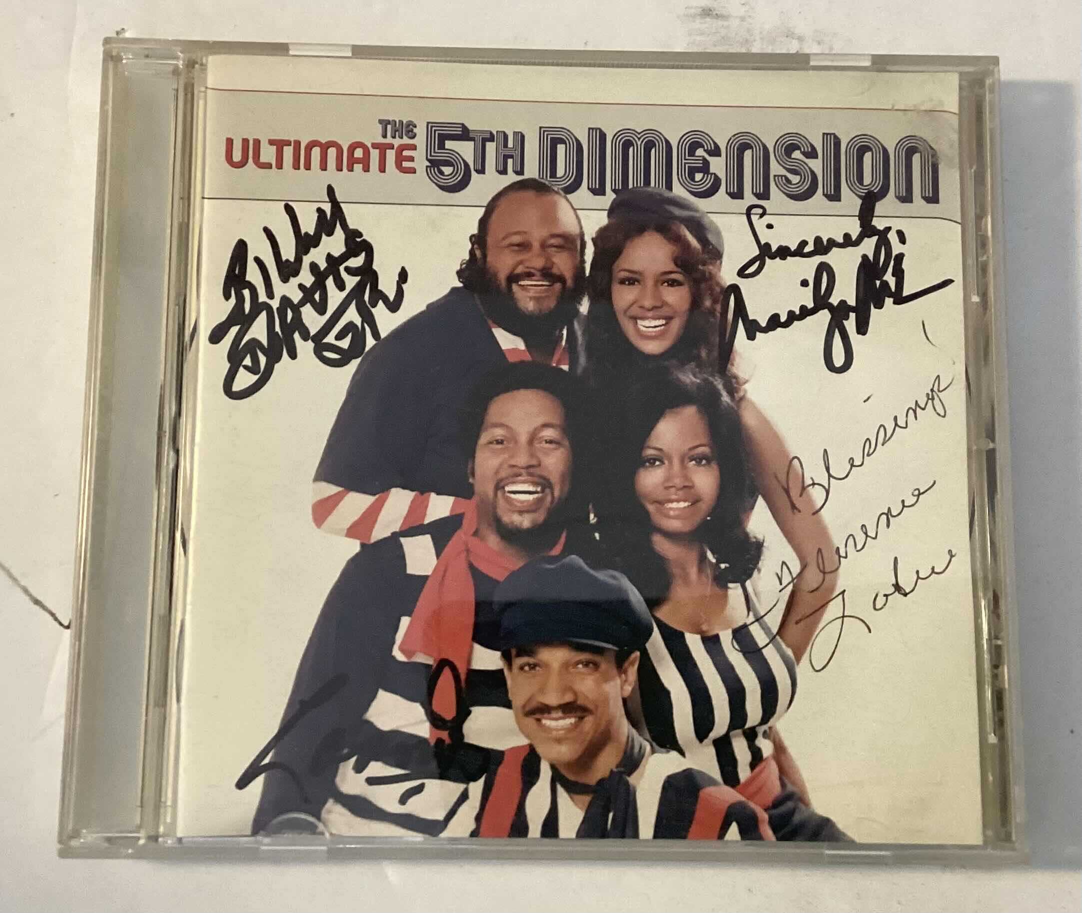 Photo 1 of A LITTLE BIT OF EVERYTHING AND SIGNED CD FROM ULTIMATE 5TH DIMENSION