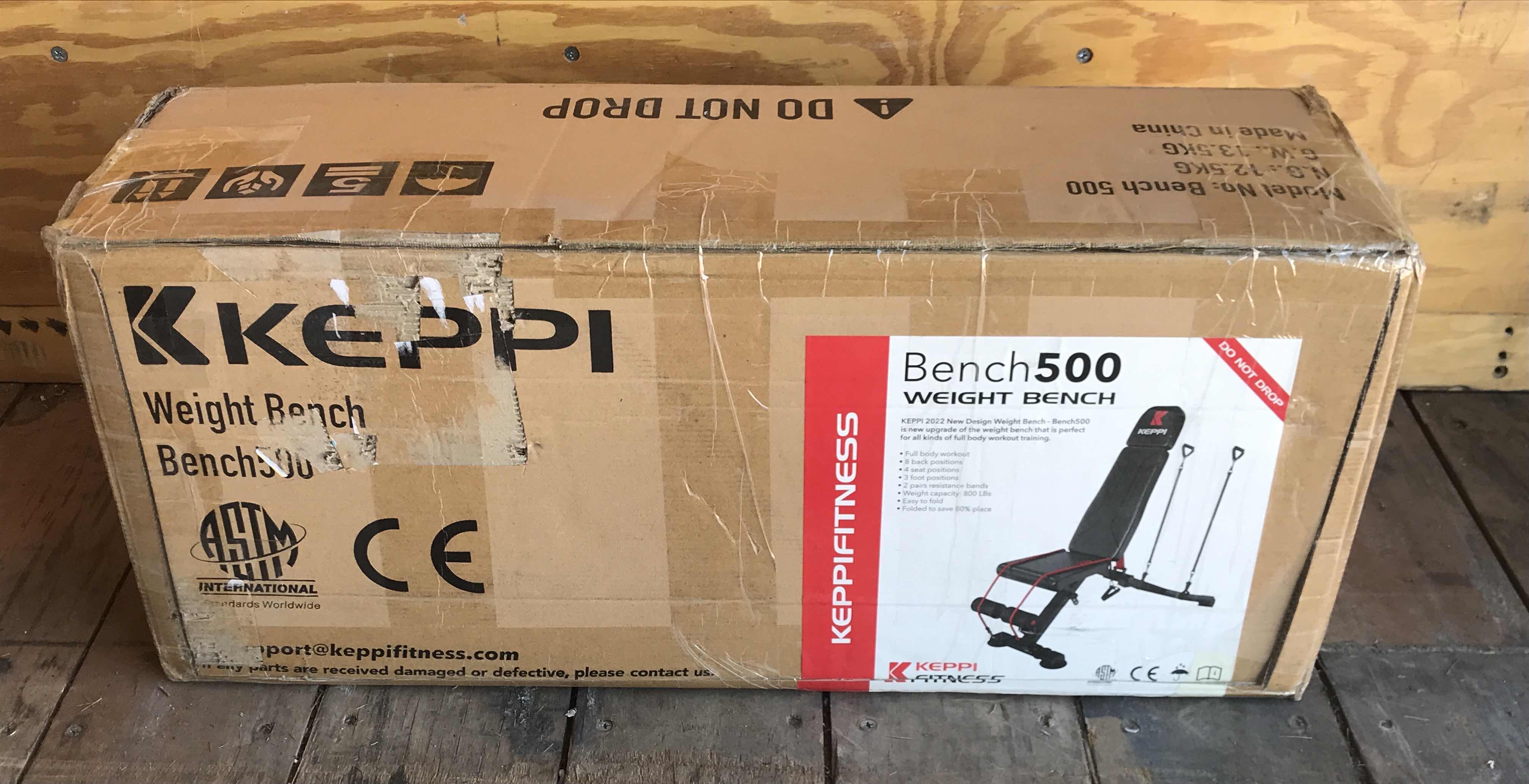 Photo 1 of KEPPIFITNESS WEIGHT BENCH 500 NIB