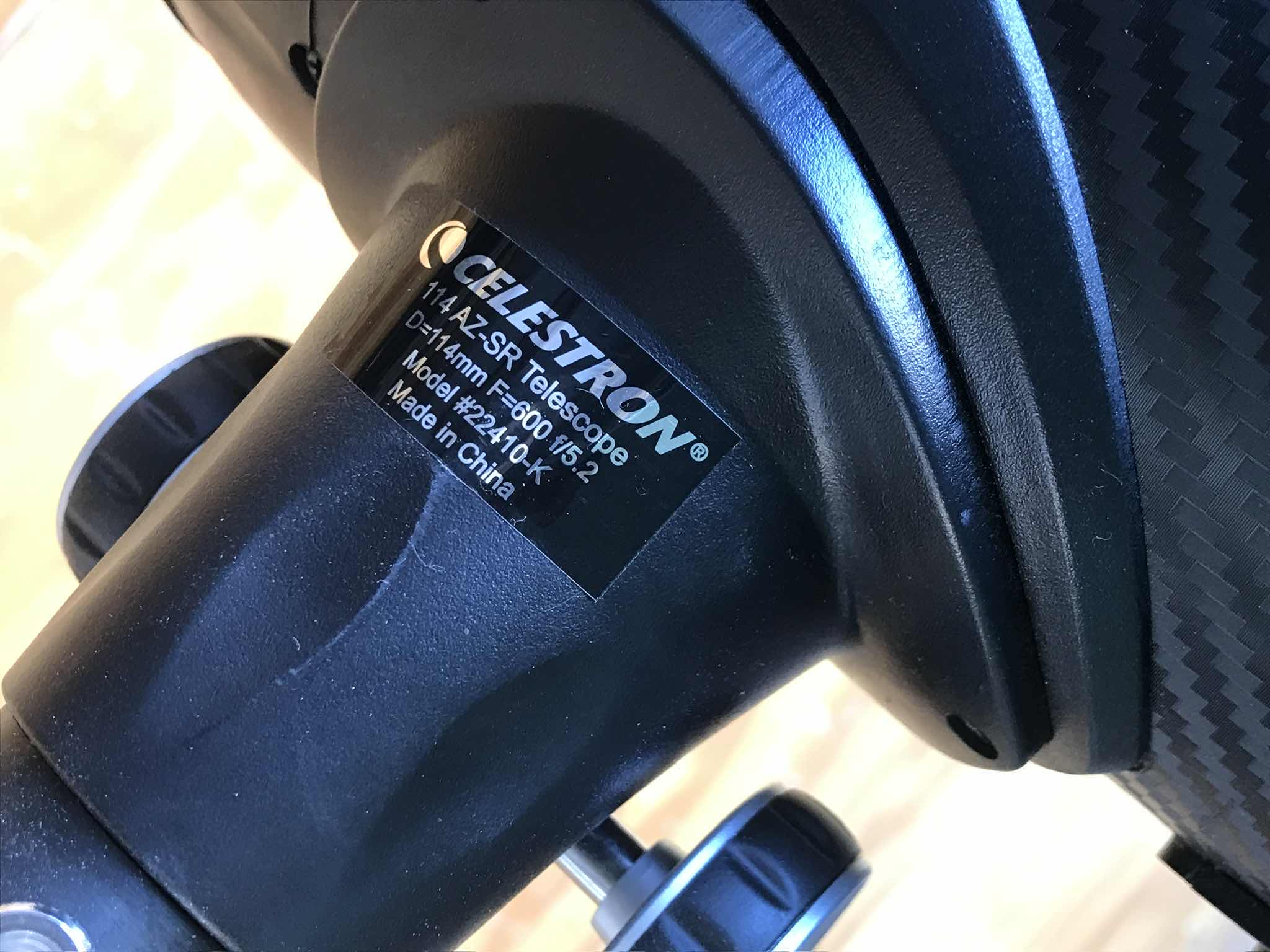 Photo 3 of CELESTRON 114AZ- SR TELESCOPE