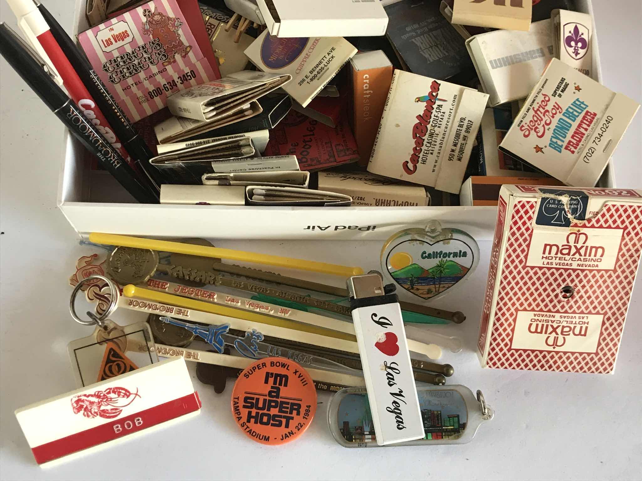 Photo 3 of VINTAGE COLLECTION OF MATCHBOOKS & LAS VEGAS MEMORABILIA