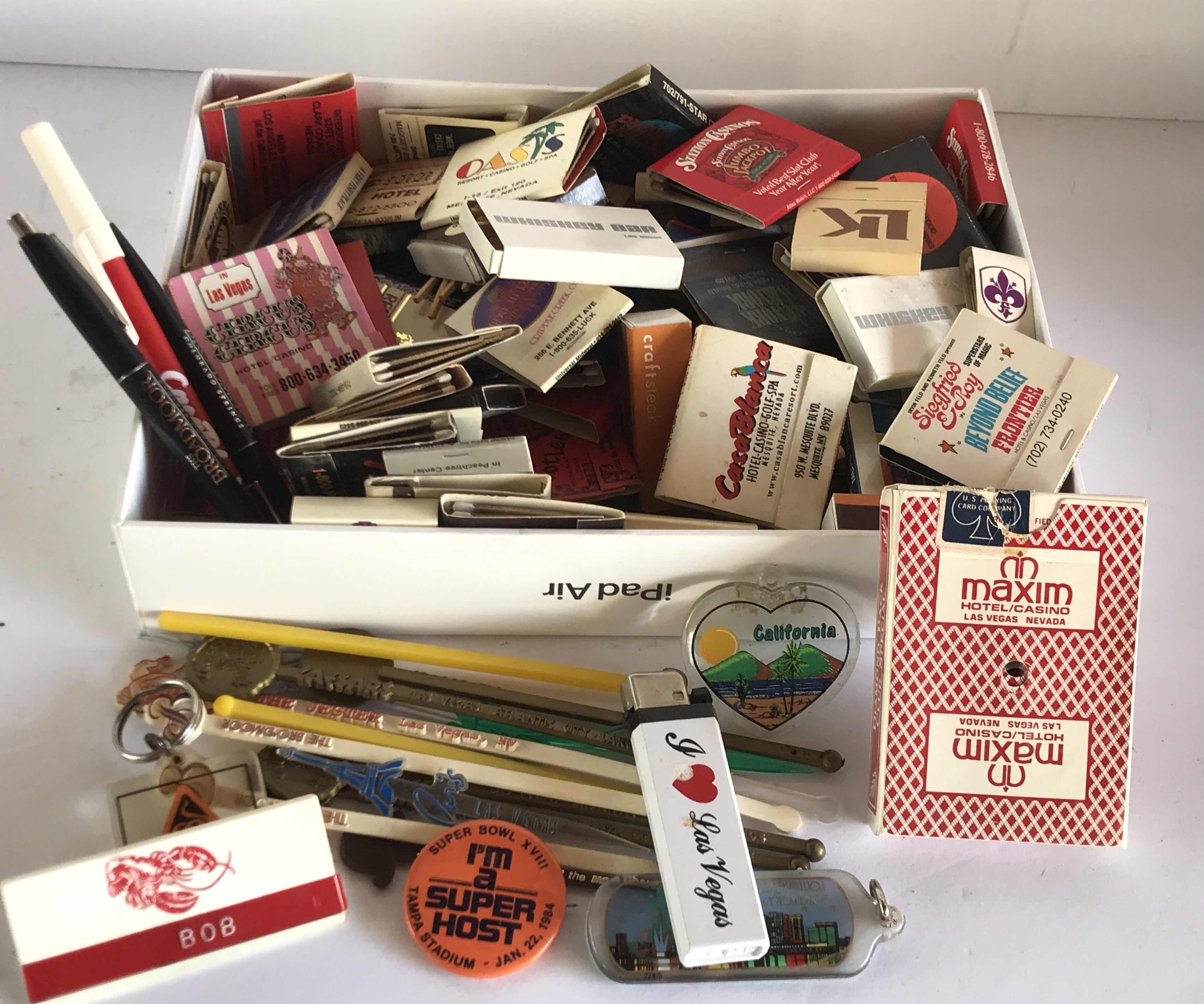 Photo 1 of VINTAGE COLLECTION OF MATCHBOOKS & LAS VEGAS MEMORABILIA