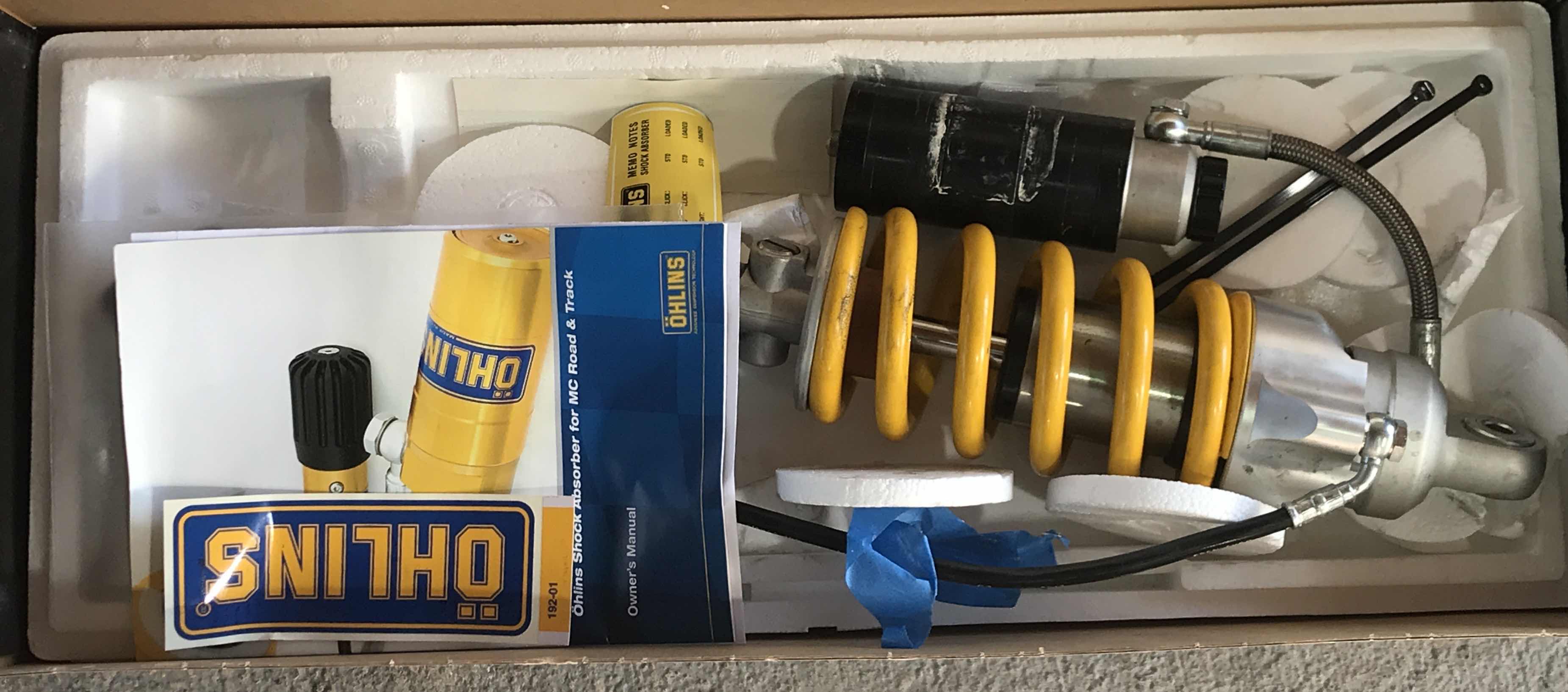 Photo 2 of OHLINS ADVANCED SUSPENSION TECHNOLOGY DU110 SHOCK ABSORBER FOR DUCATI