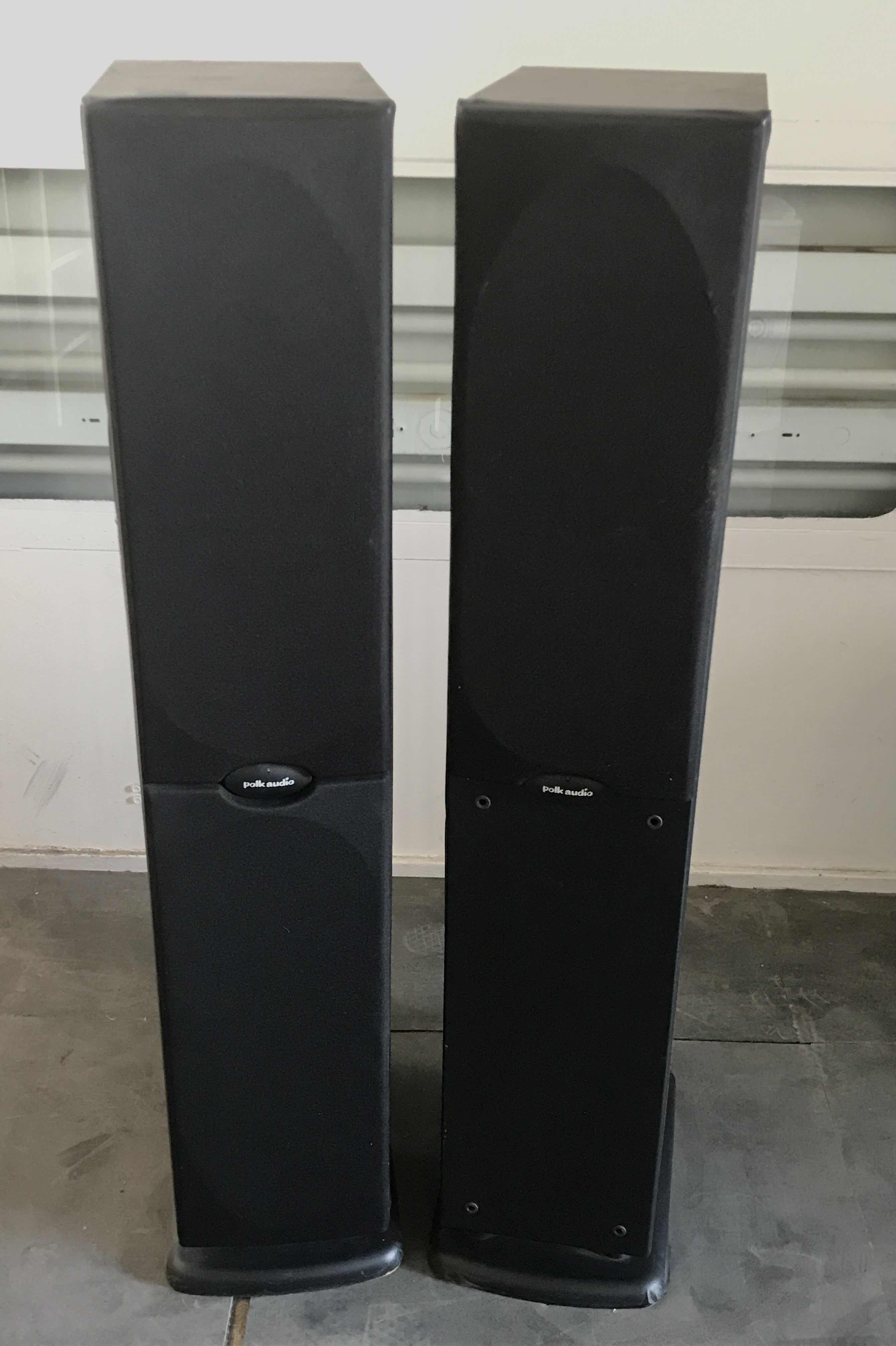 Photo 1 of POLK AUDIO POWER TOWER SPEAKERS