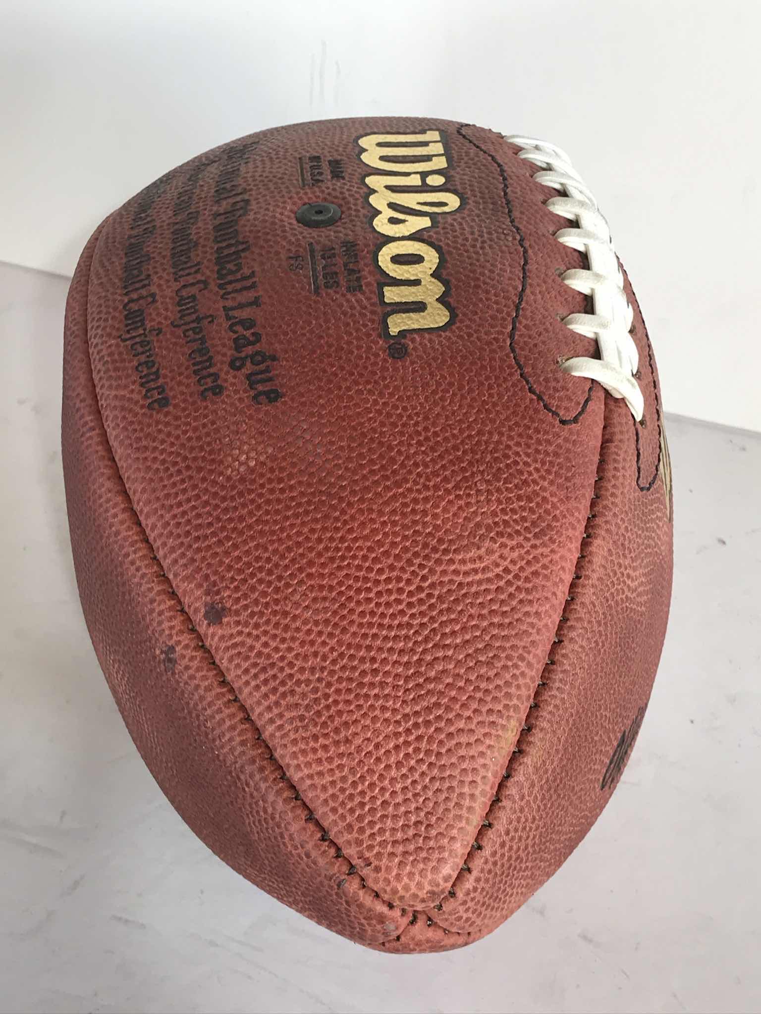 Photo 3 of SIGNED NFL WILSON FOOTBALL