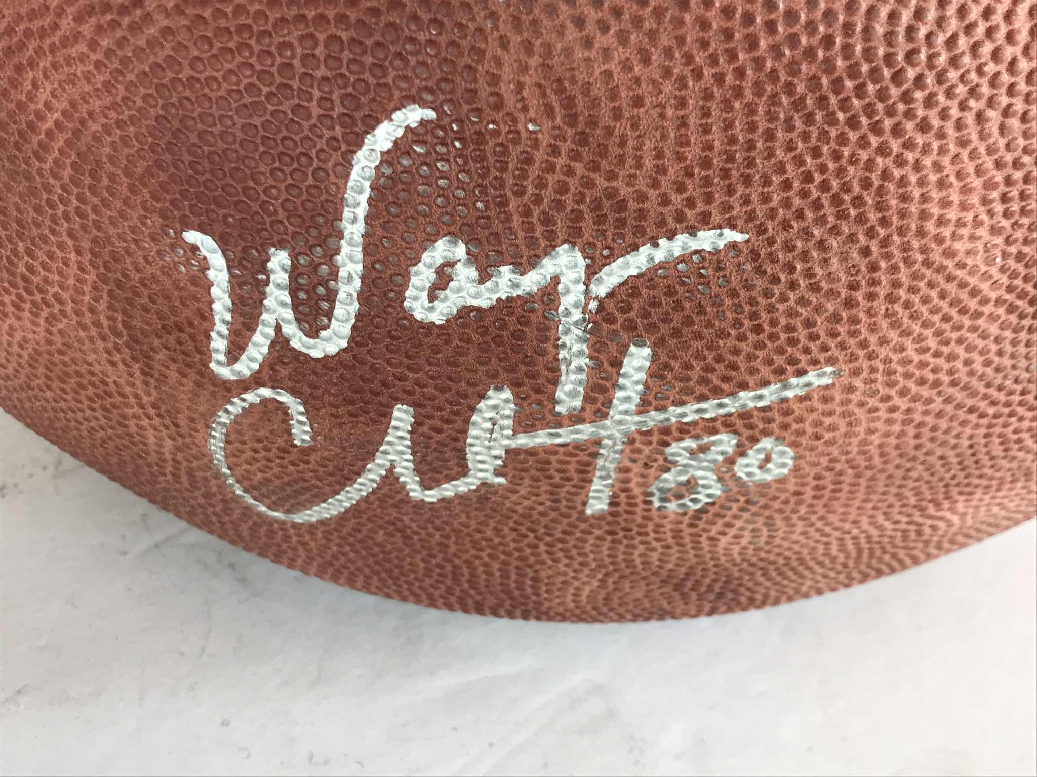 Photo 2 of SIGNED NFL WILSON FOOTBALL