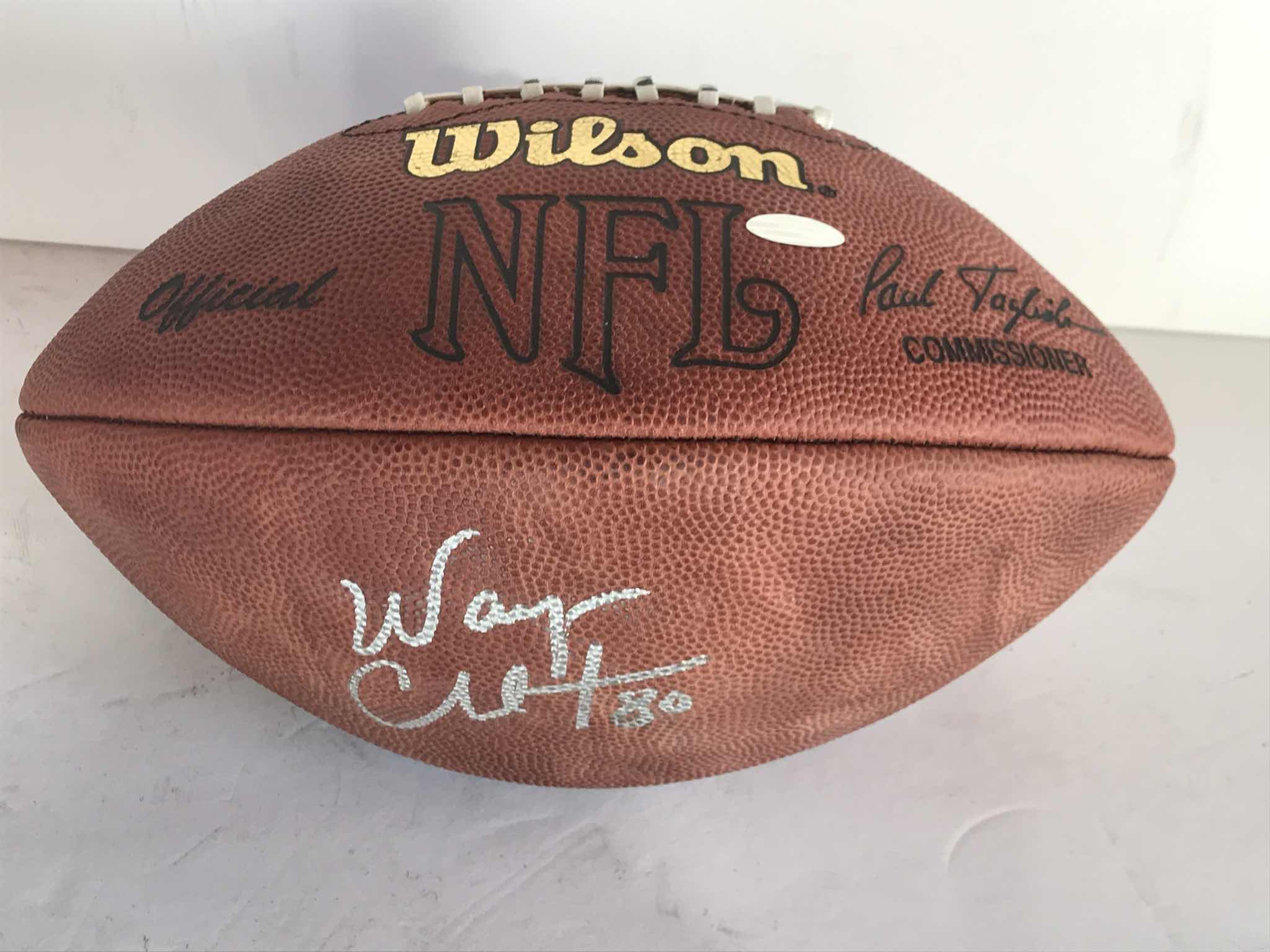 Photo 1 of SIGNED NFL WILSON FOOTBALL