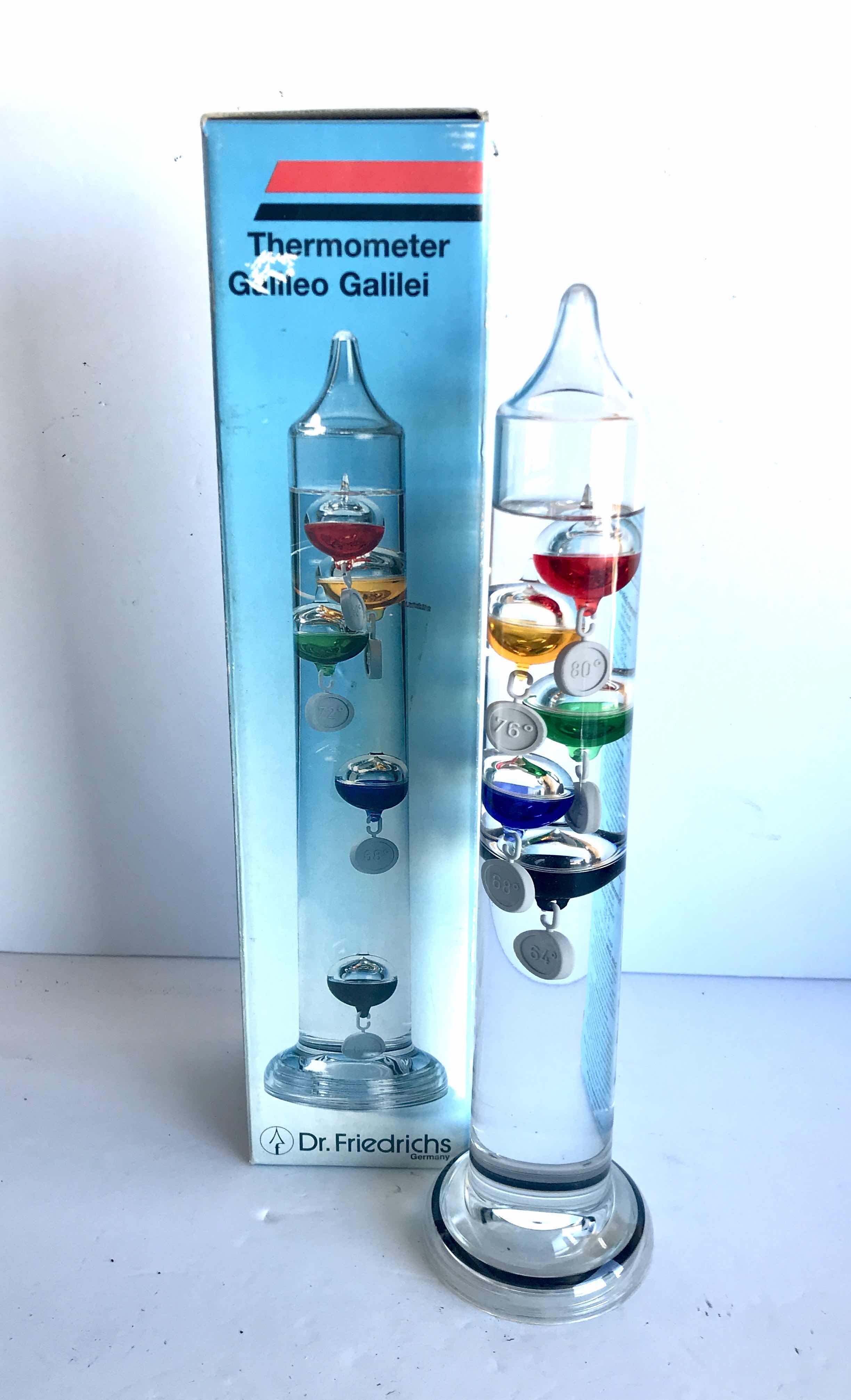 Photo 1 of DR. FRIEDRICHS GALILEO GALILEL THERMOMETER