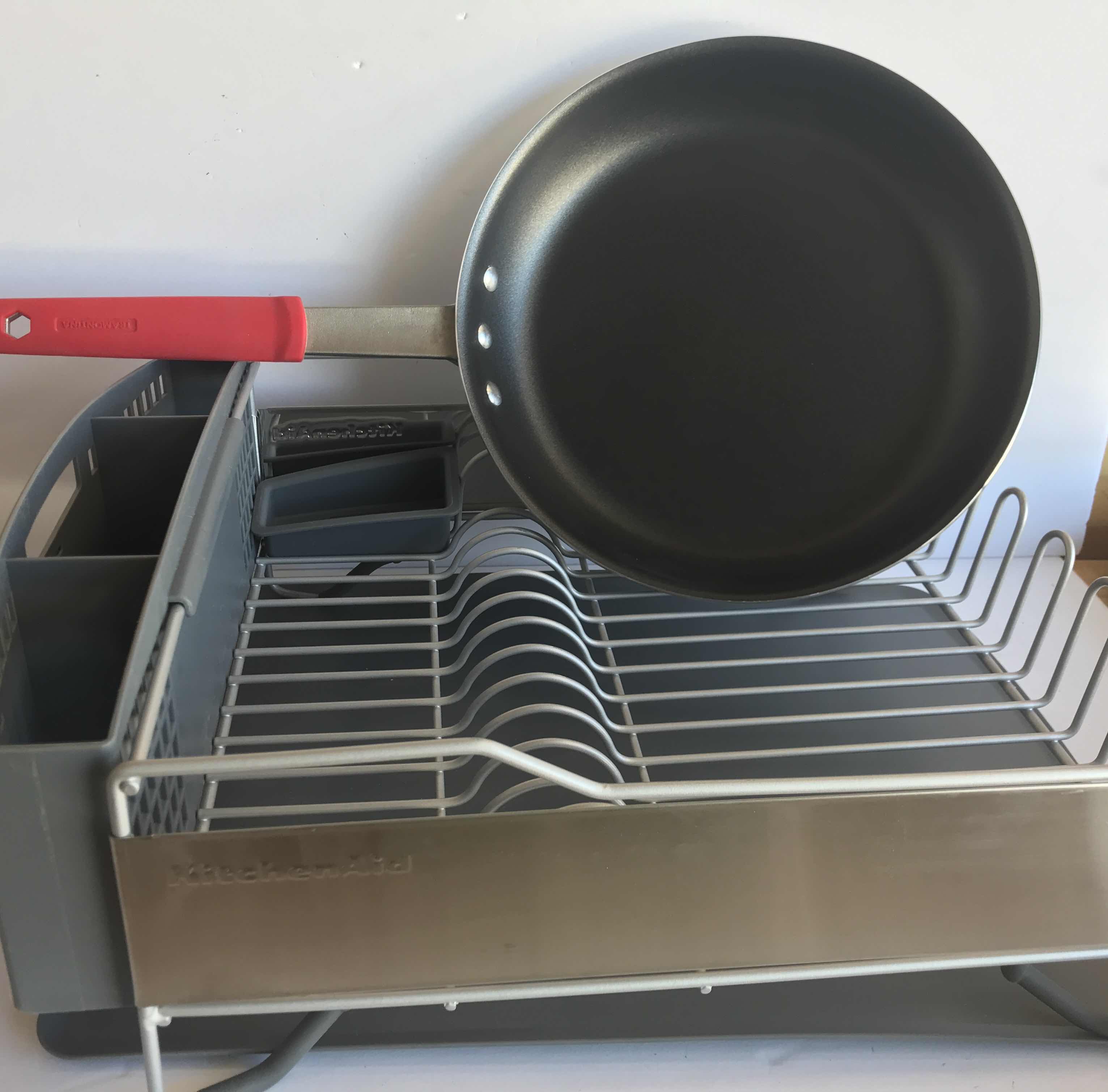 Photo 2 of KITCHENAID DISH RACK AND 11”TRAMONIA FRYING PAN