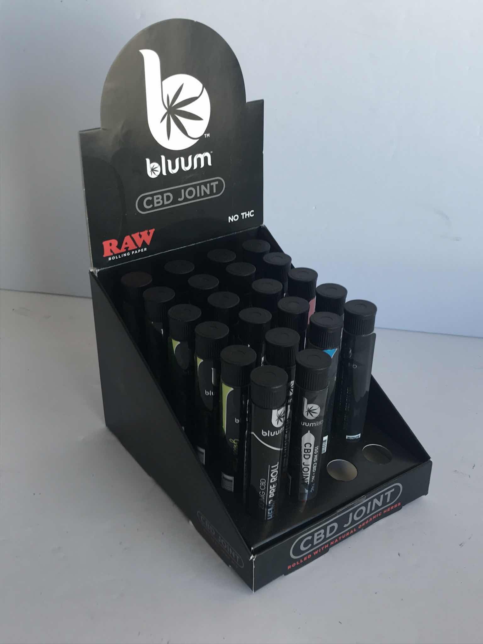 Photo 2 of BLUUM CBD JOINT MADE WITH RAW ROLLING PAPERS 22COUNT ASSORTED FLAVORS