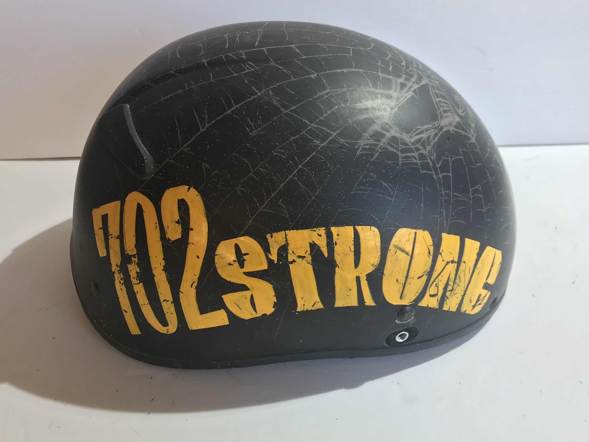 Photo 1 of CUSTOM HARLEY DAVIDSON MOTORCYCLE HELMET “702 STRONG”