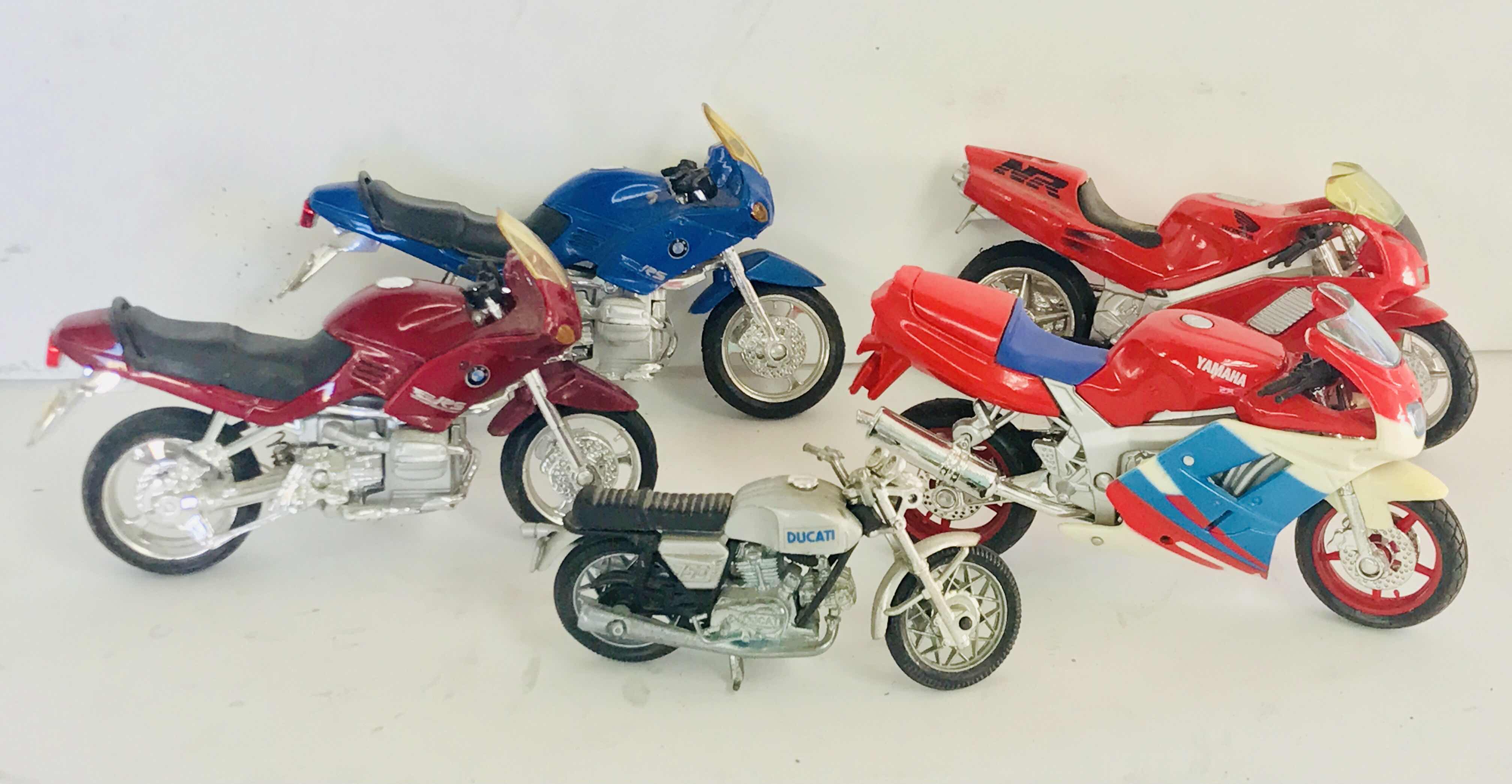 Photo 1 of COLLECTION OF DIE CAST TOY MOTORCYCLES