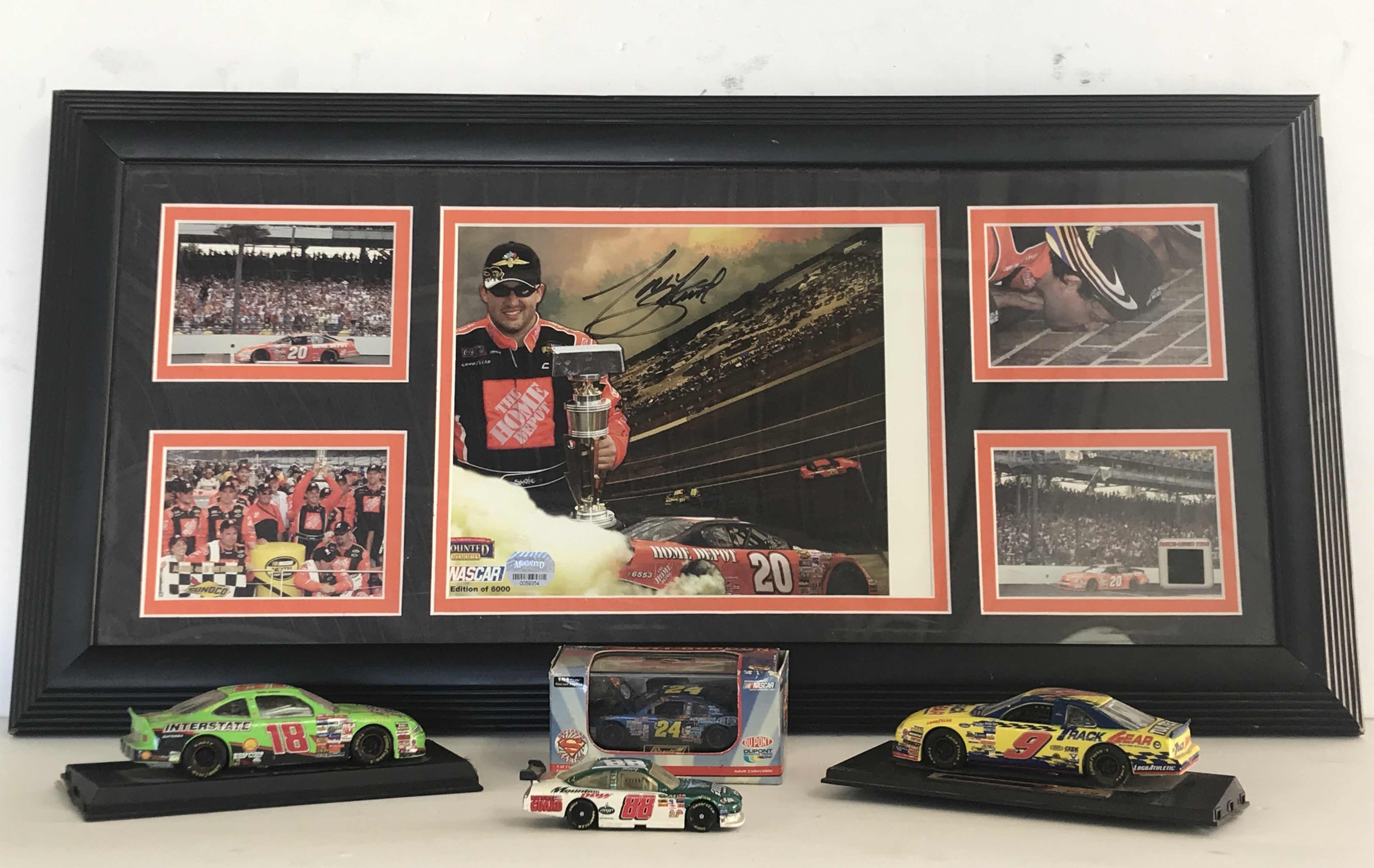 Photo 1 of NASCAR TONY STEWART AUTOGRAPHED  MEMORABILIA AND MORE