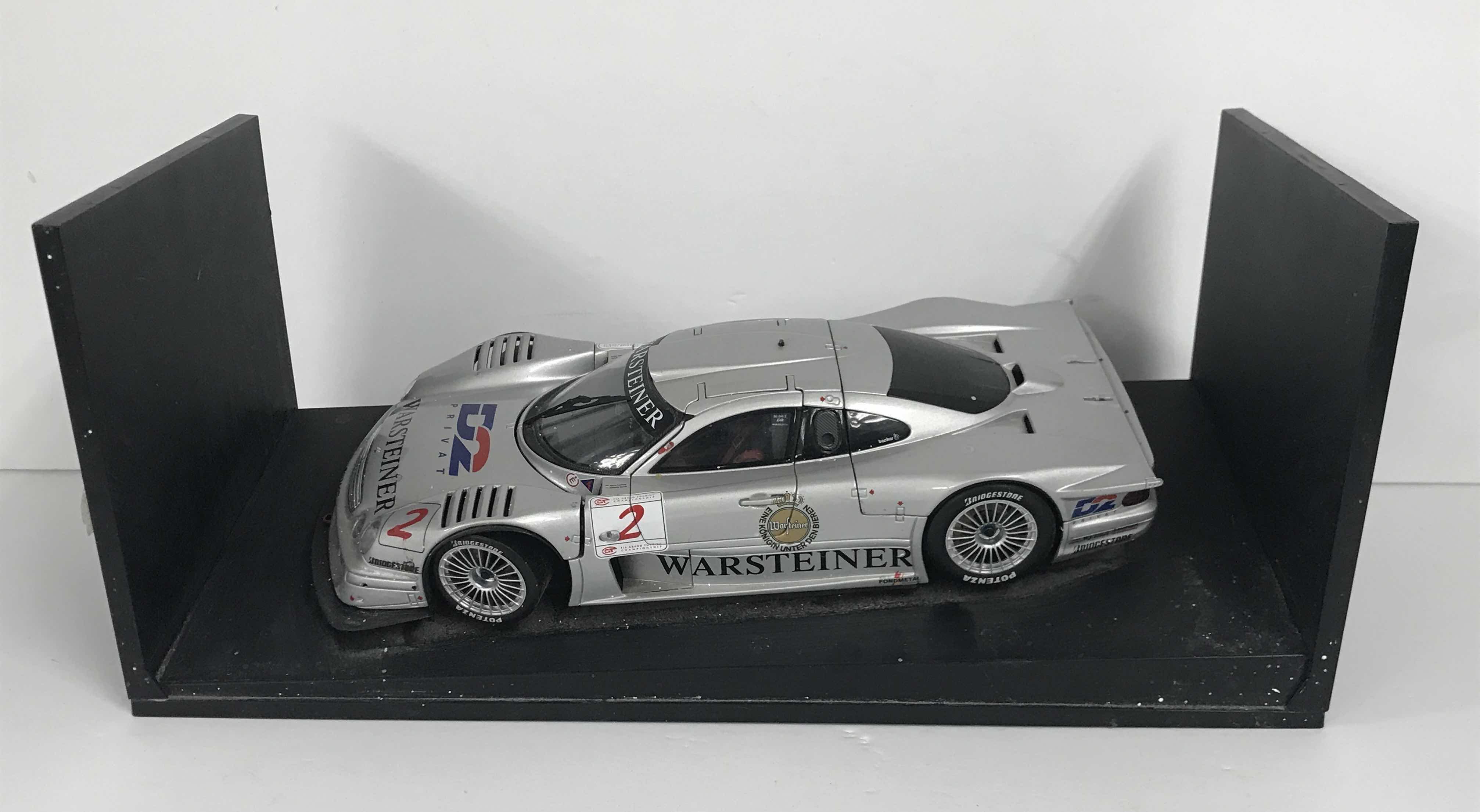 Photo 1 of MERCEDES BENZ CLK GTR 1998 MODEL TOY SCALE COLLECTORS ISSUE