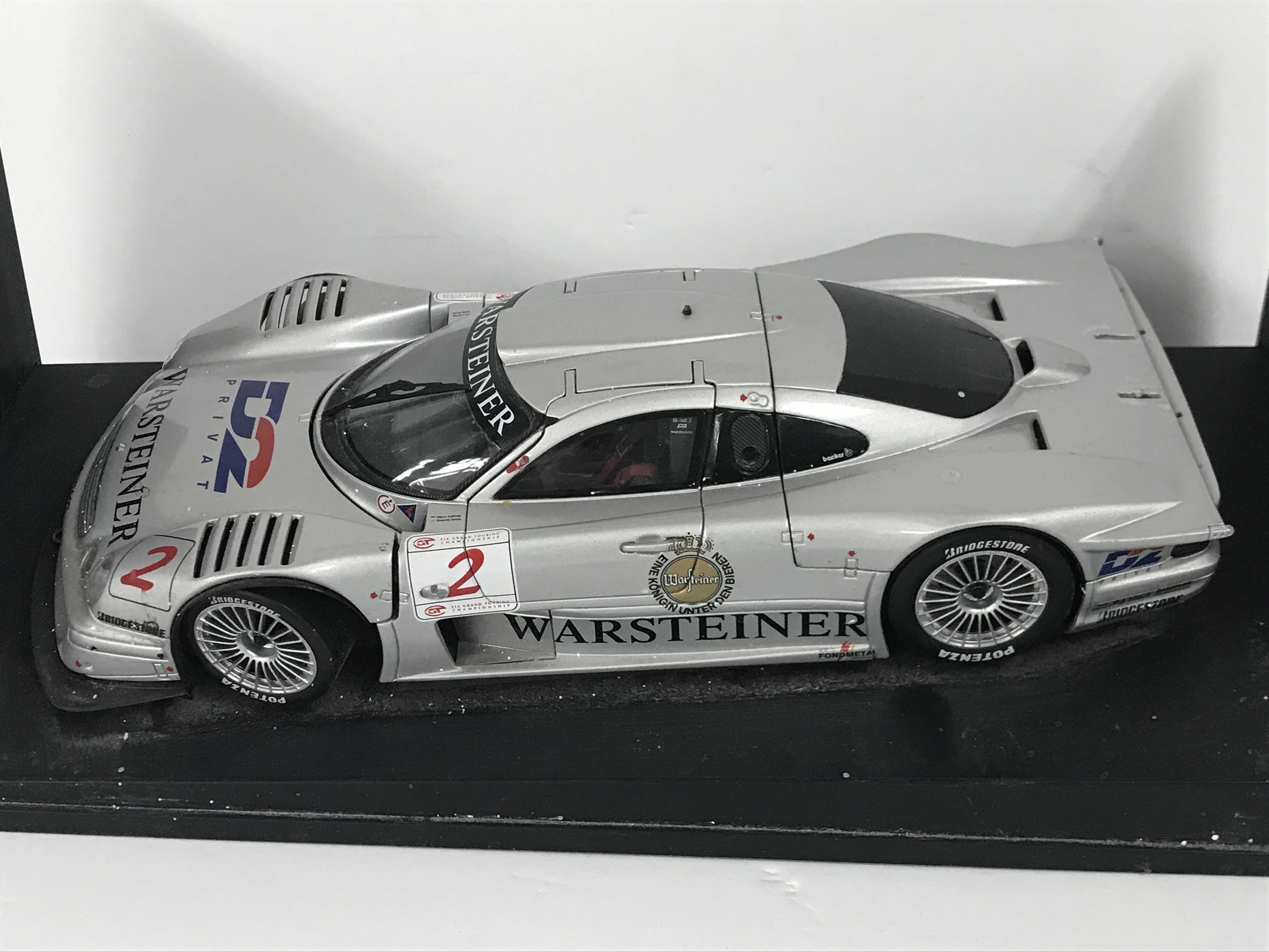 Photo 2 of MERCEDES BENZ CLK GTR 1998 MODEL TOY SCALE COLLECTORS ISSUE