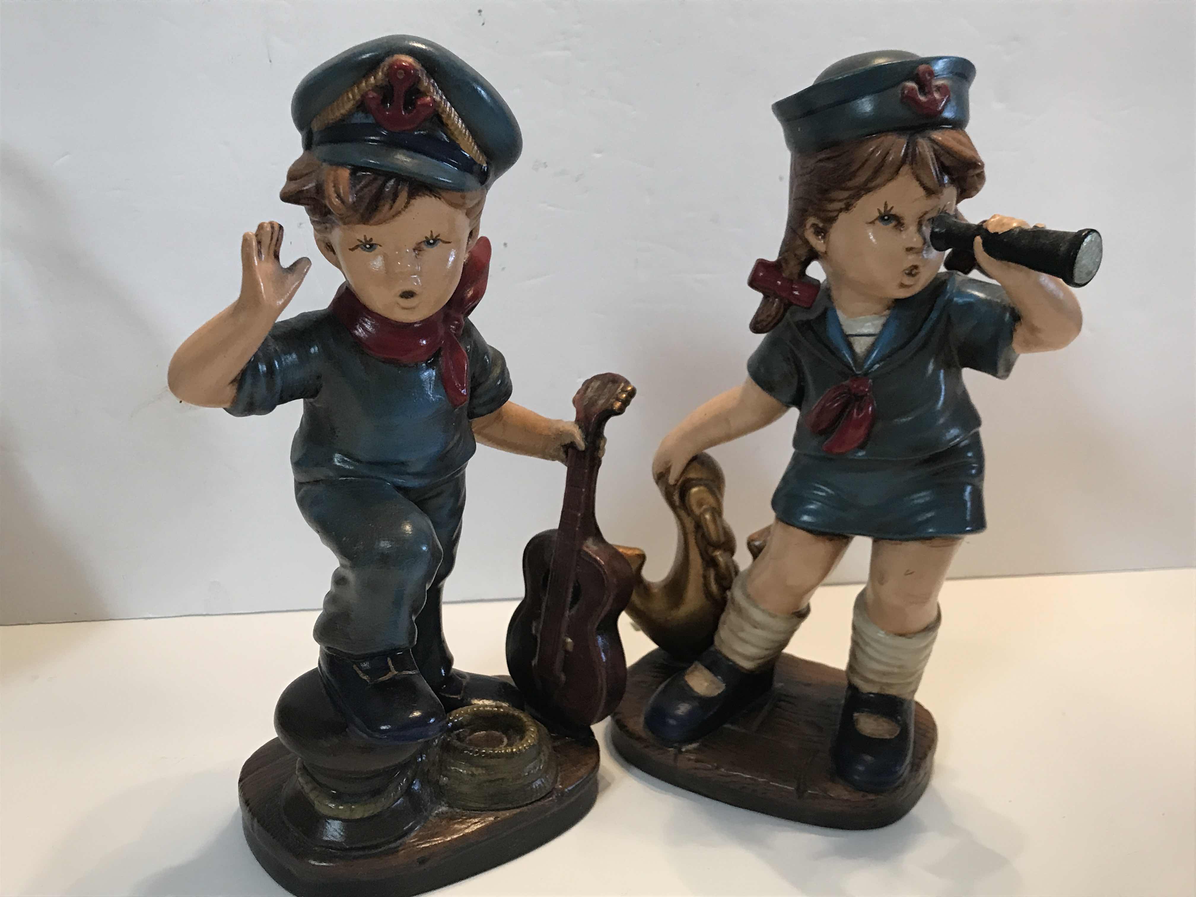 Photo 1 of ANCHORS AWAY HANDCRAFTED SAILOR FIGURINES H-9”