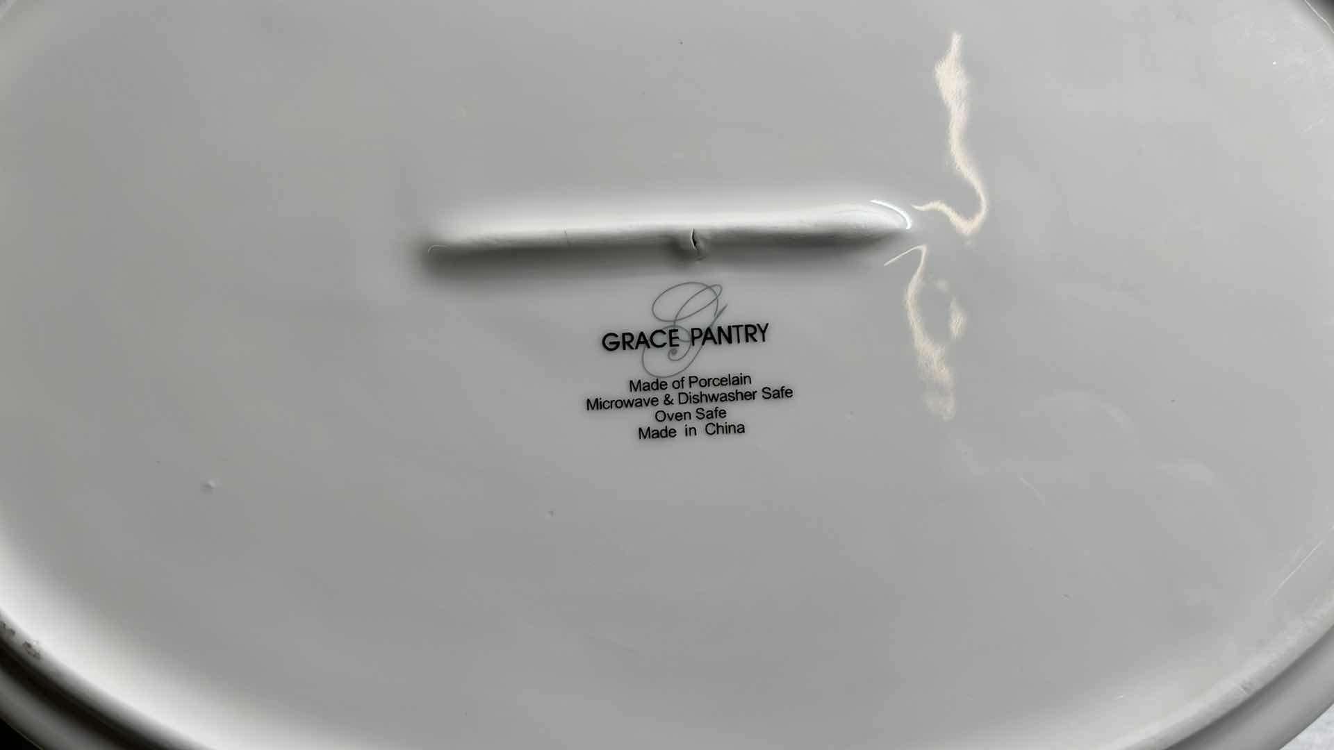 Photo 4 of VINTAGE GRACE PANTRY “LEMON SPRING” PORCELAIN OVAL COVERED CASSEROLE DISH 7.5” X 11.5” H3.25”