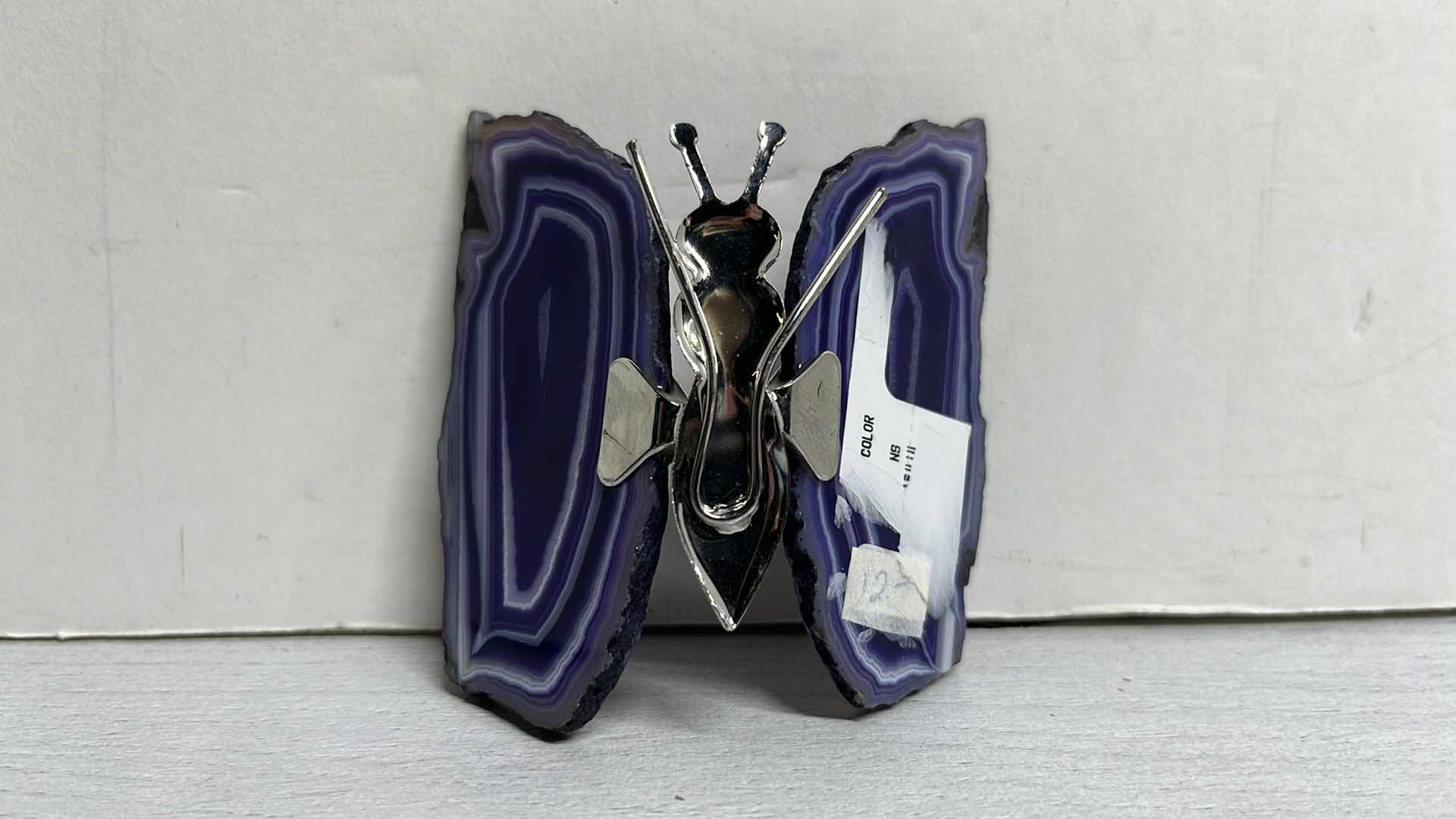 Photo 3 of AGATE/GEODE SLICE BUTTERFLY HOME DECOR (3)