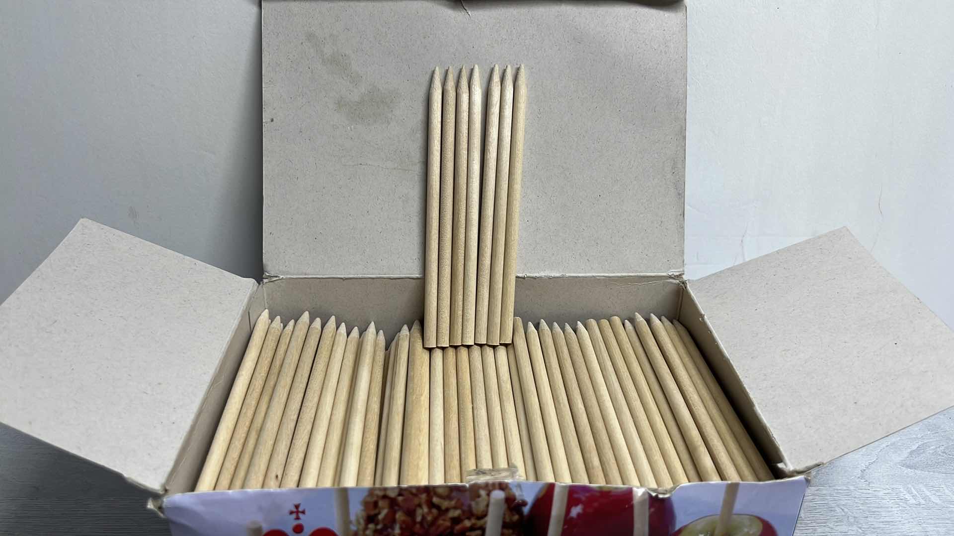 Photo 3 of POLY KING PRODUCTS 5.5” WOODEN SKEWERS APPROX 400 COUNT