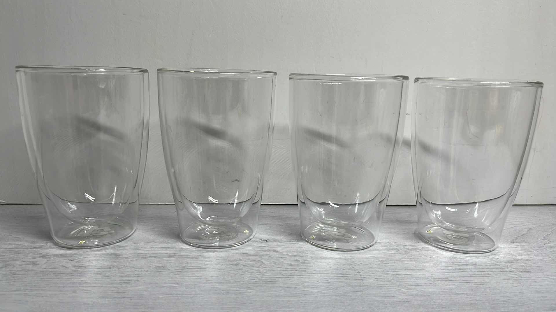 Photo 1 of TEAVANA DOUBLE WALL 5” HEAT RESISTANT GLASSES (4)