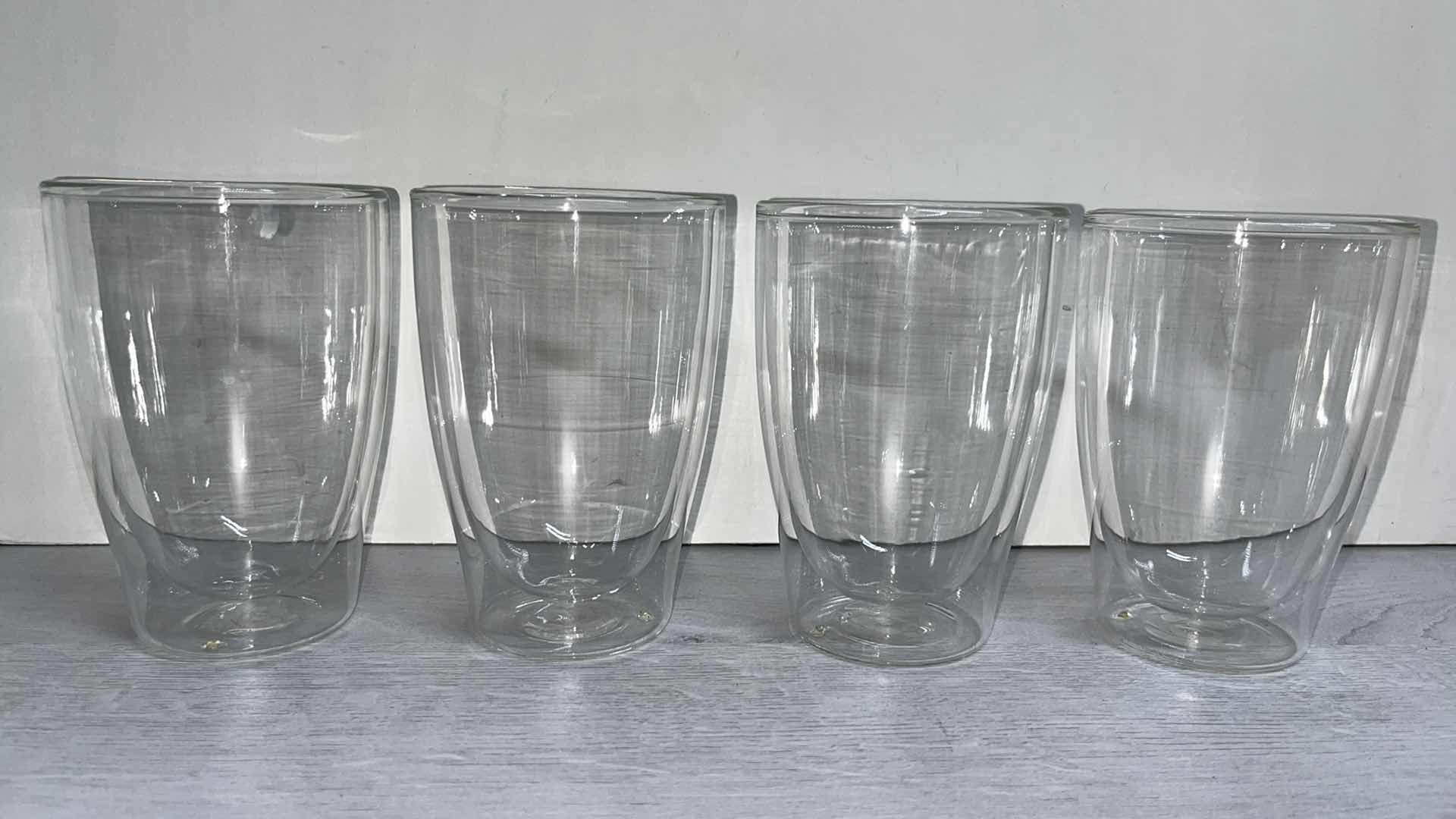 Photo 2 of TEAVANA DOUBLE WALL 5” HEAT RESISTANT GLASSES (4)