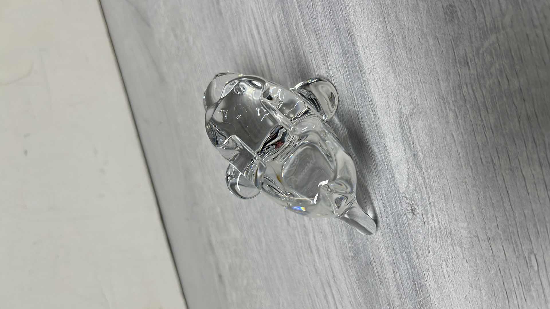 Photo 3 of BACCARAT CRYSTAL MINIMALS DOG 2.5” TALL HANDCRAFTED FULL-LEAD CRYSTAL MADE IN FRANCE STYLE NO. 2802123