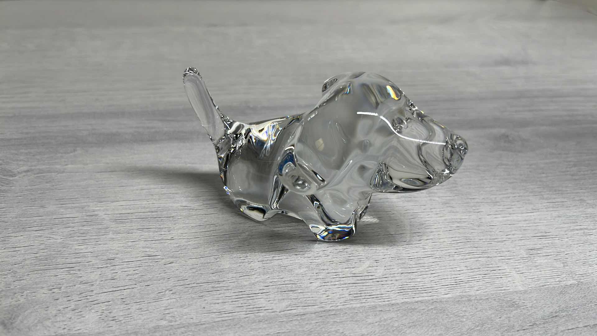 Photo 1 of BACCARAT CRYSTAL MINIMALS DOG 2.5” TALL HANDCRAFTED FULL-LEAD CRYSTAL MADE IN FRANCE STYLE NO. 2802123