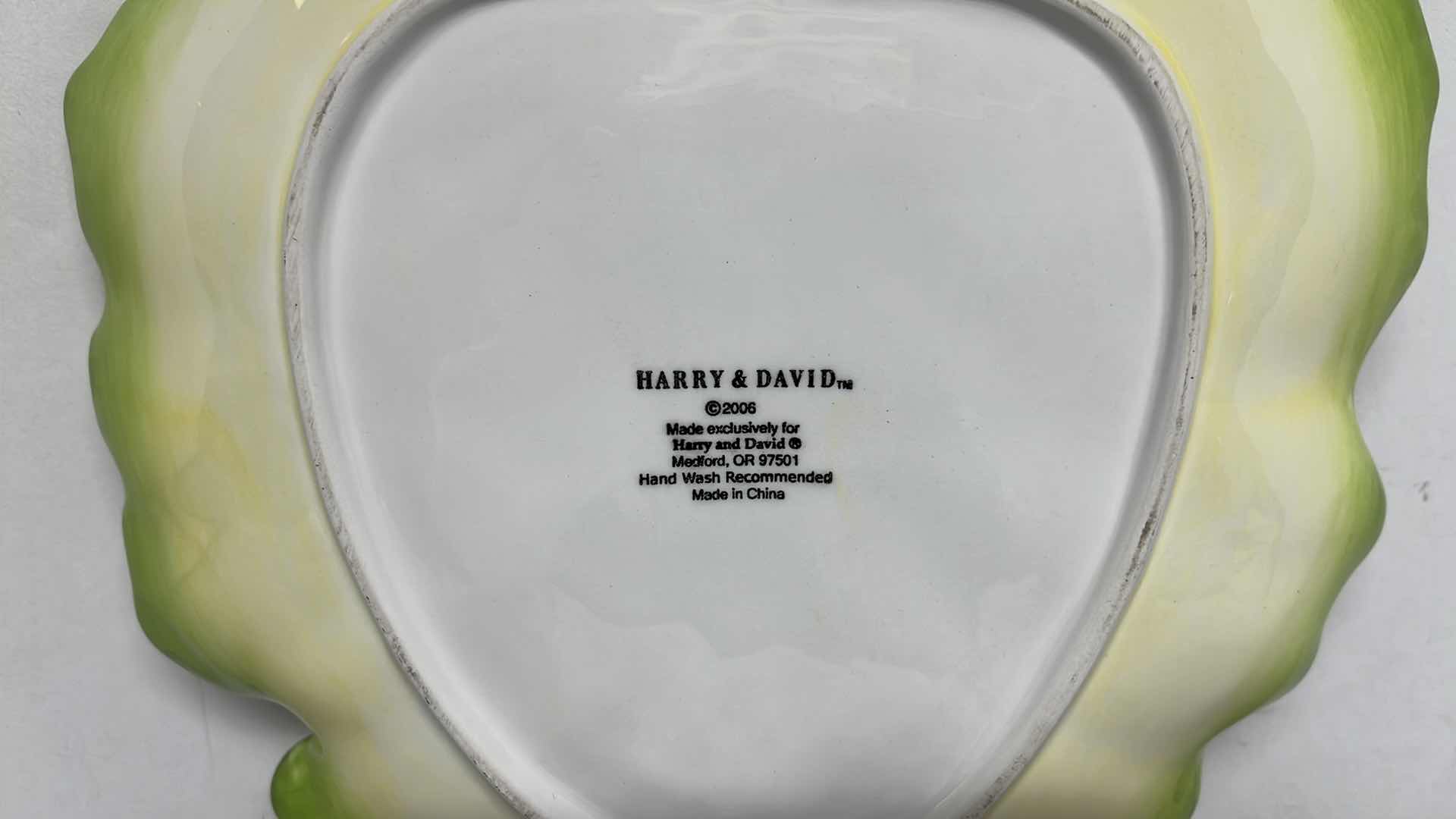 Photo 10 of HARRY & DAVID 2006 8”-9” VEGETABLE PLATES (4)