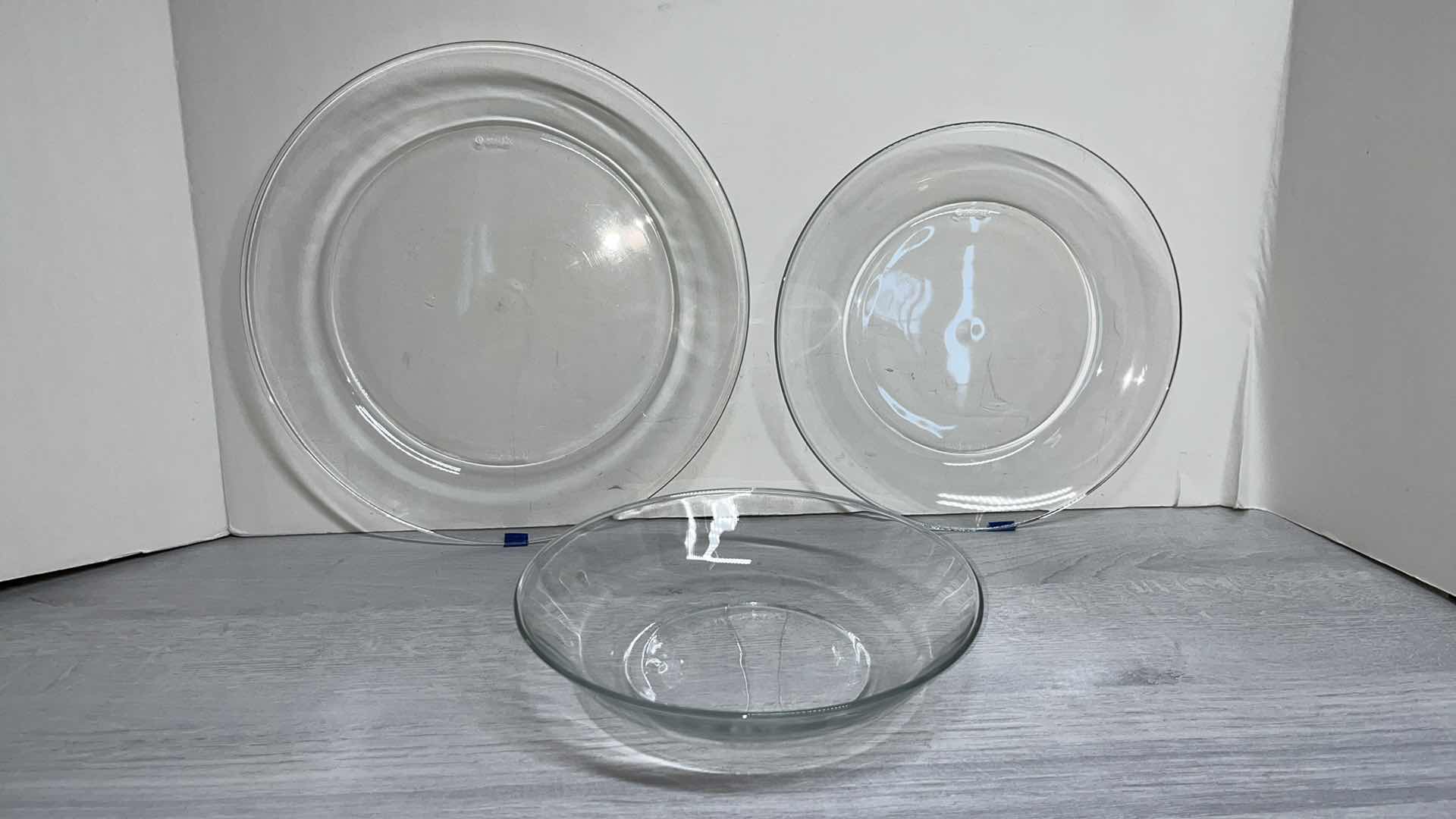 Photo 3 of DURALEX LYS CLEAR 12 PC DISH SET