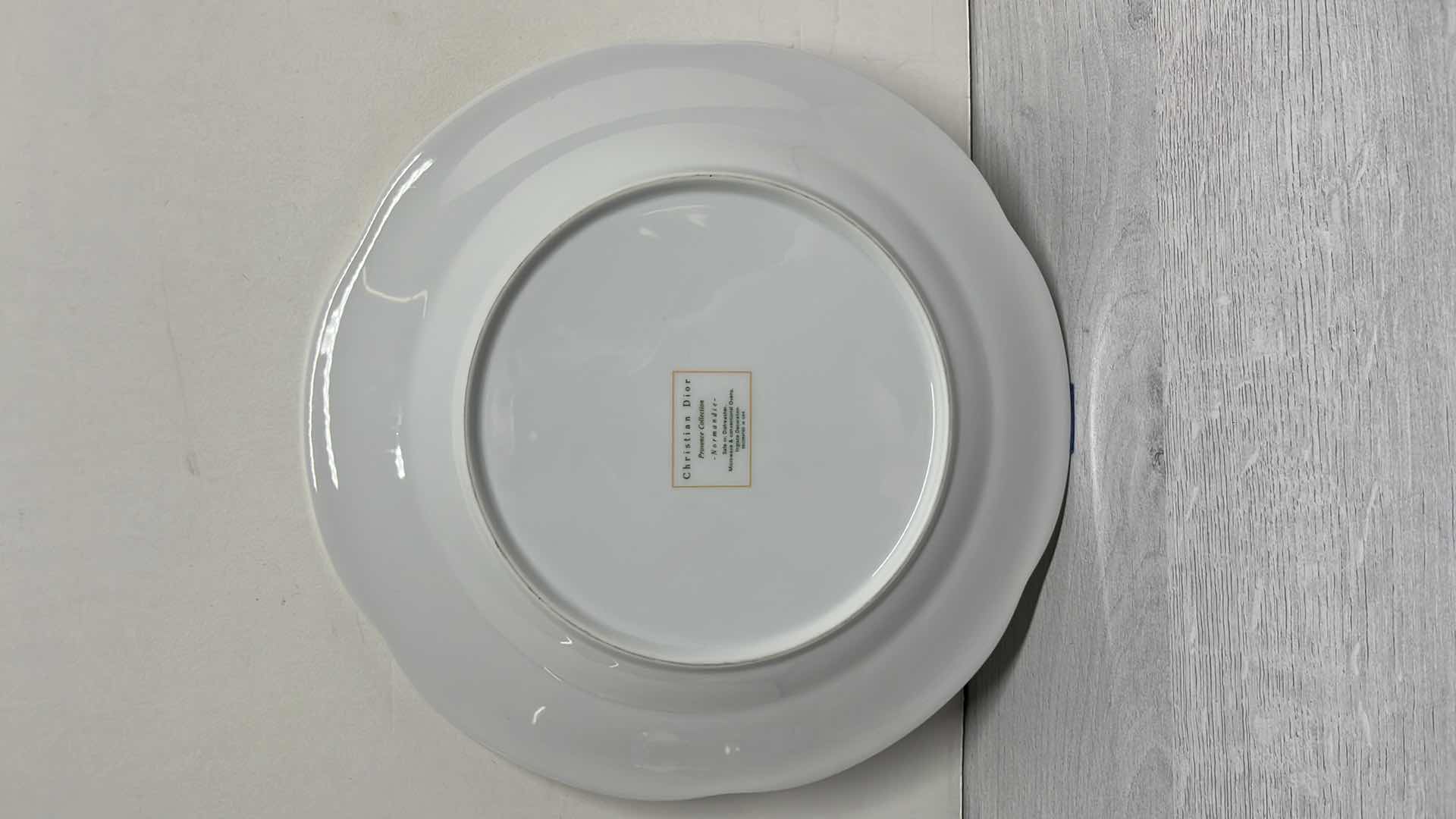 Photo 4 of VINTAGE CHRISTIAN DIOR PROVENCE COLLECTION NORMANDIE 11” DINNER PLATE