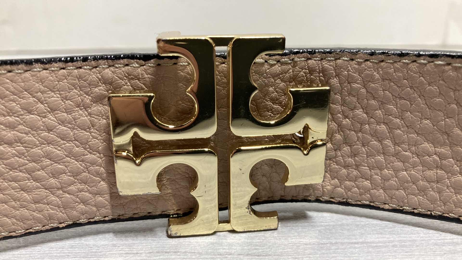 Photo 6 of TORY BURCH REVERSIBLE BLACK & TAN BELT 34”