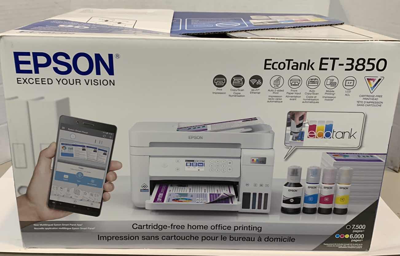 Photo 1 of EPSON ECOTANK ET-3850 