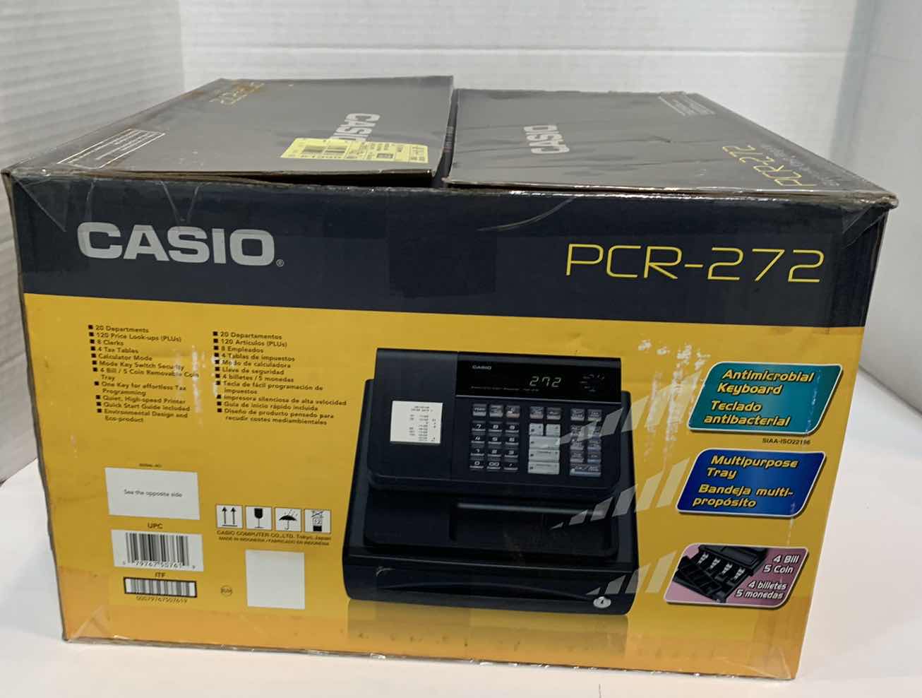 Photo 4 of CASIO ELECTRONIC CASH REGISTER PCR-272