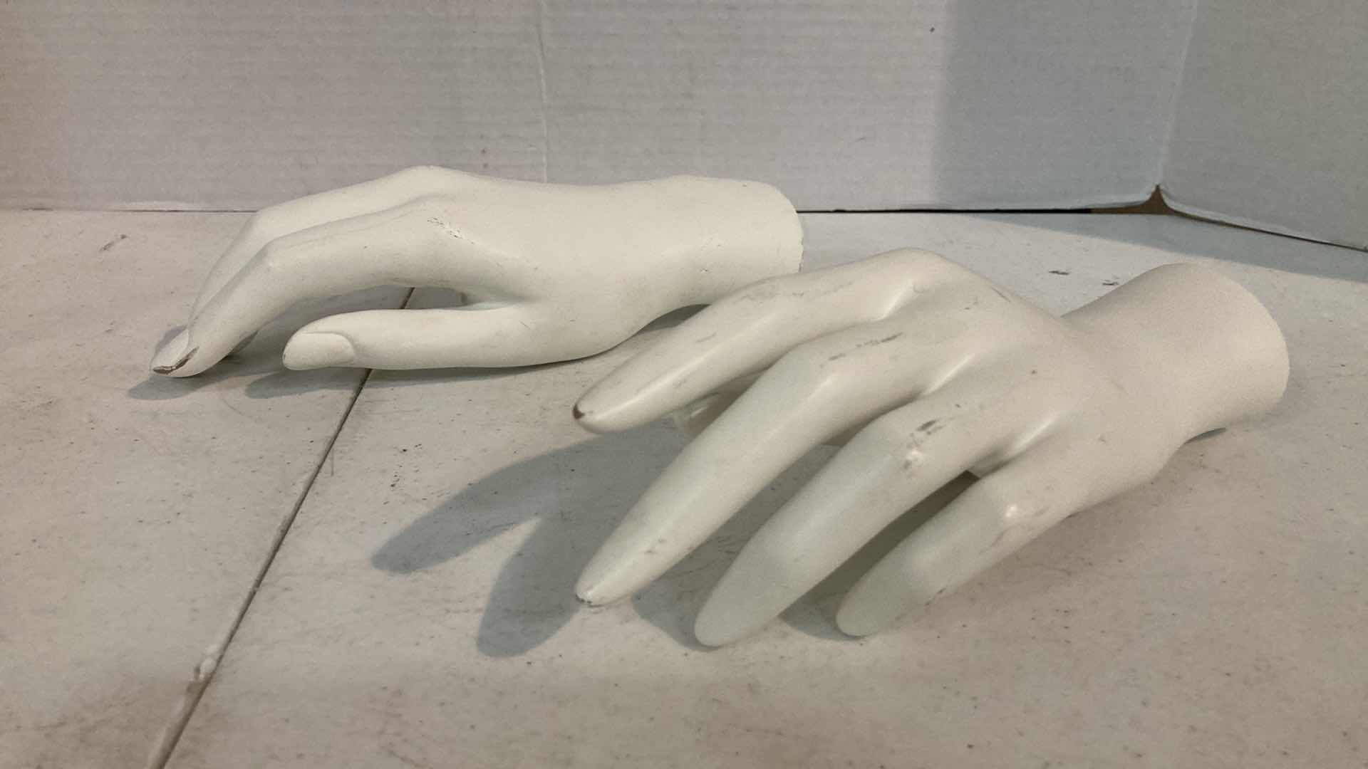 Photo 6 of FEMALE MANNEQUIN 19” LIMBS  (2) & 9” HANDS (2)