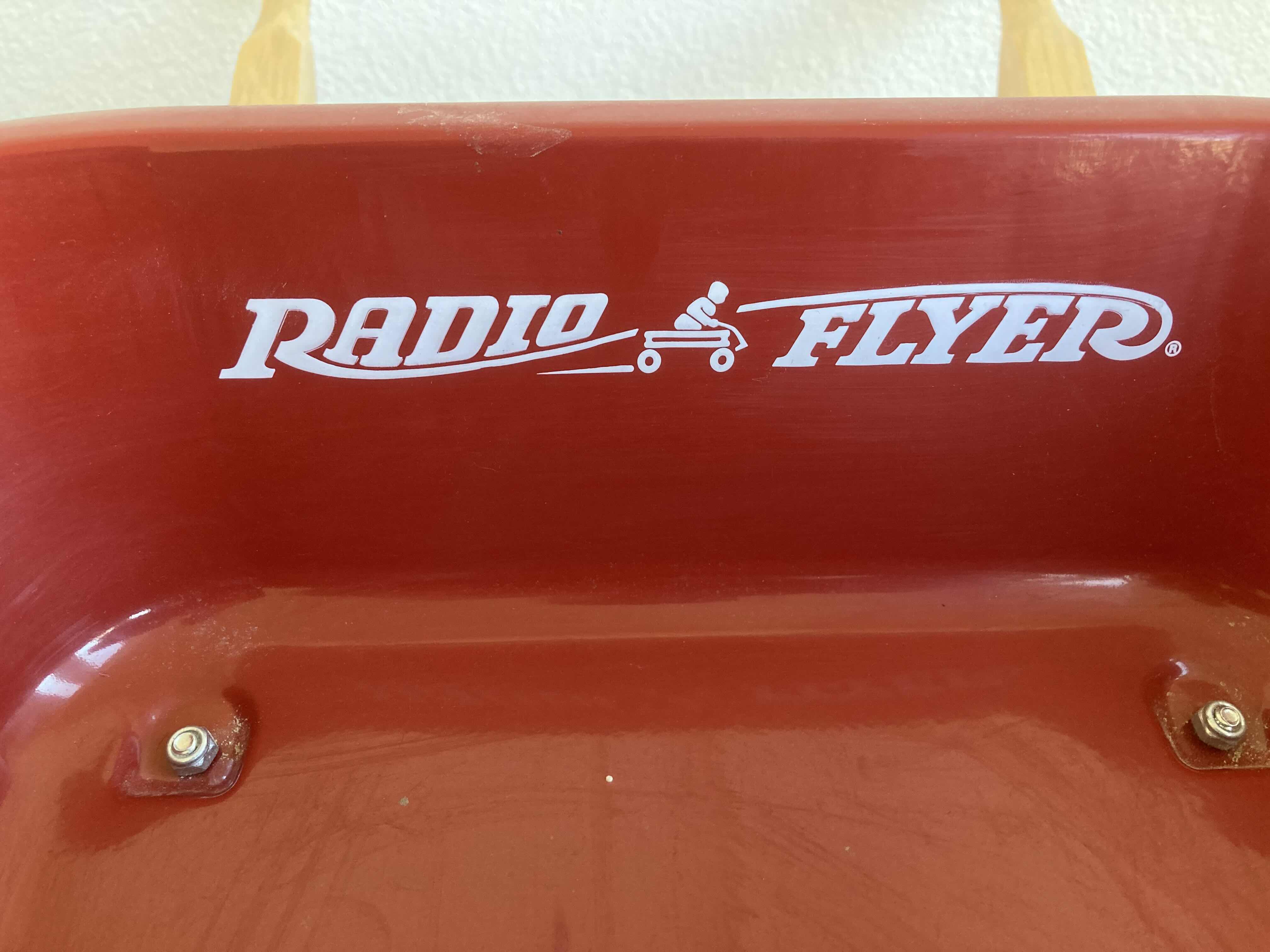 Photo 6 of RADIO FLYER MINI RED WHEEL BARREL 13.25” X 33.5” H11”