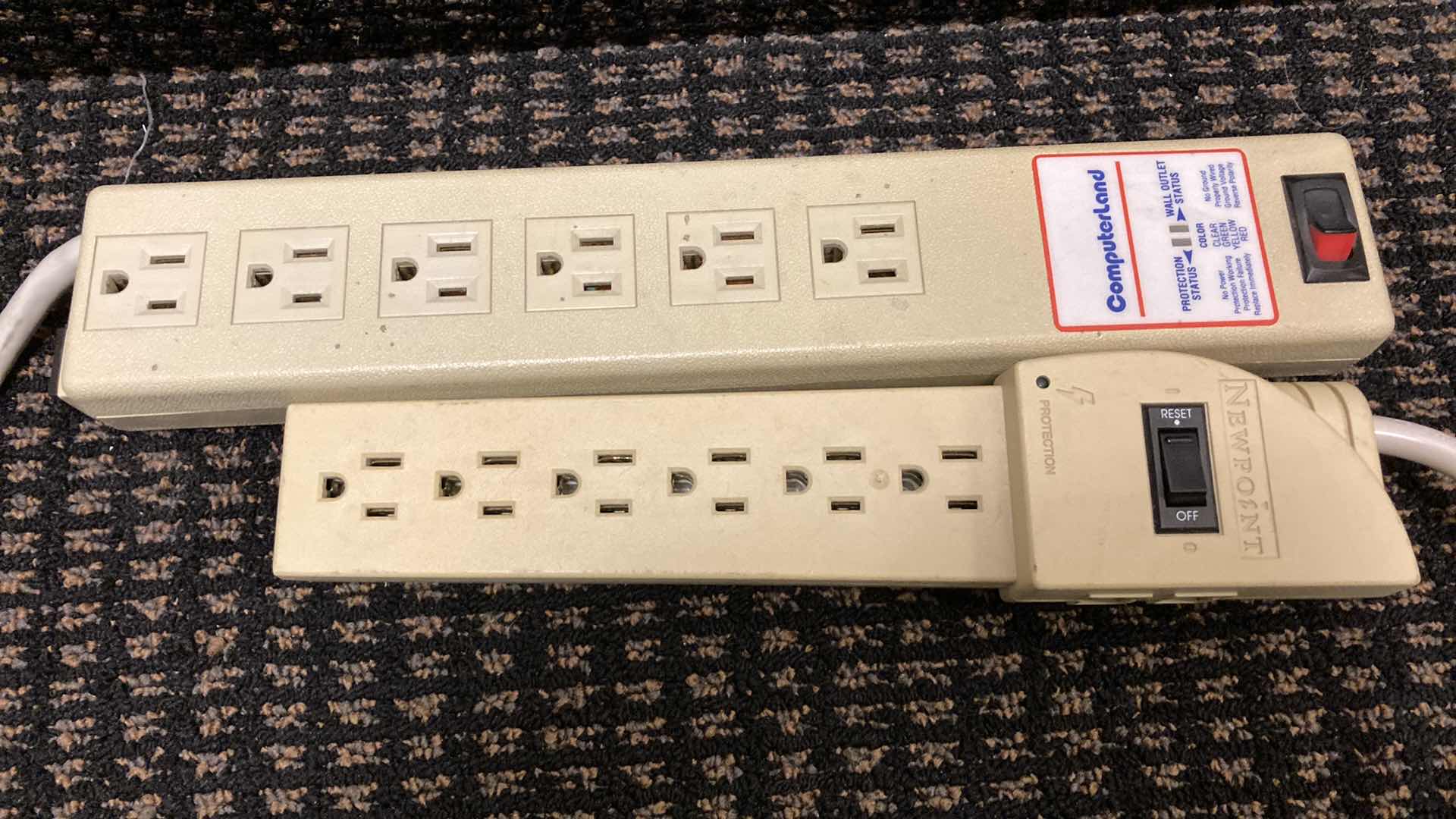 Photo 1 of COMPUTER LAND & NEWPOINT POWER STRIPS (2)