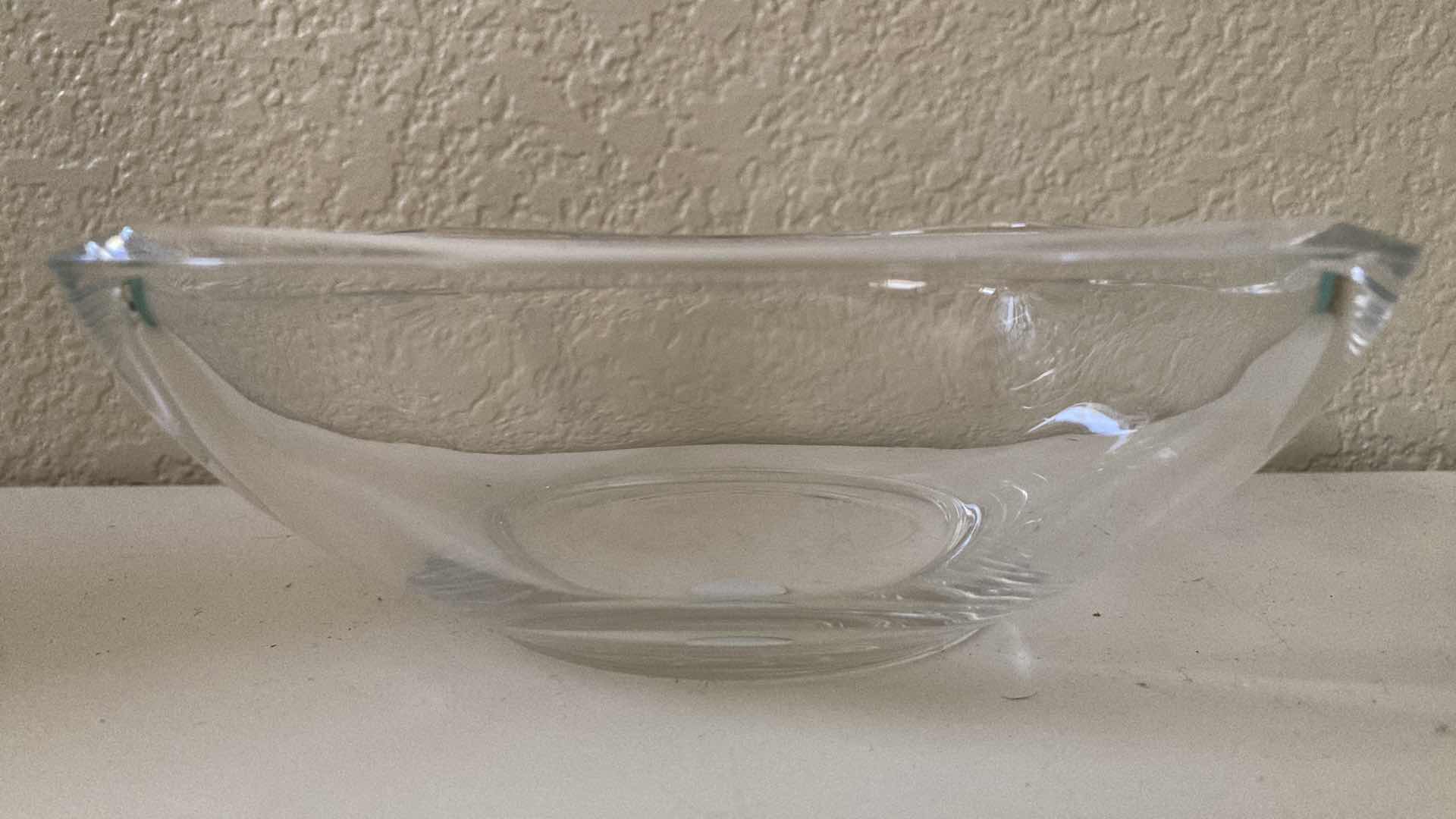 Photo 3 of TIFFANY & CO REGENT SEVEN SEAS CRUISES CRYSTAL BOWL W BOX 6.5” X 2.25”