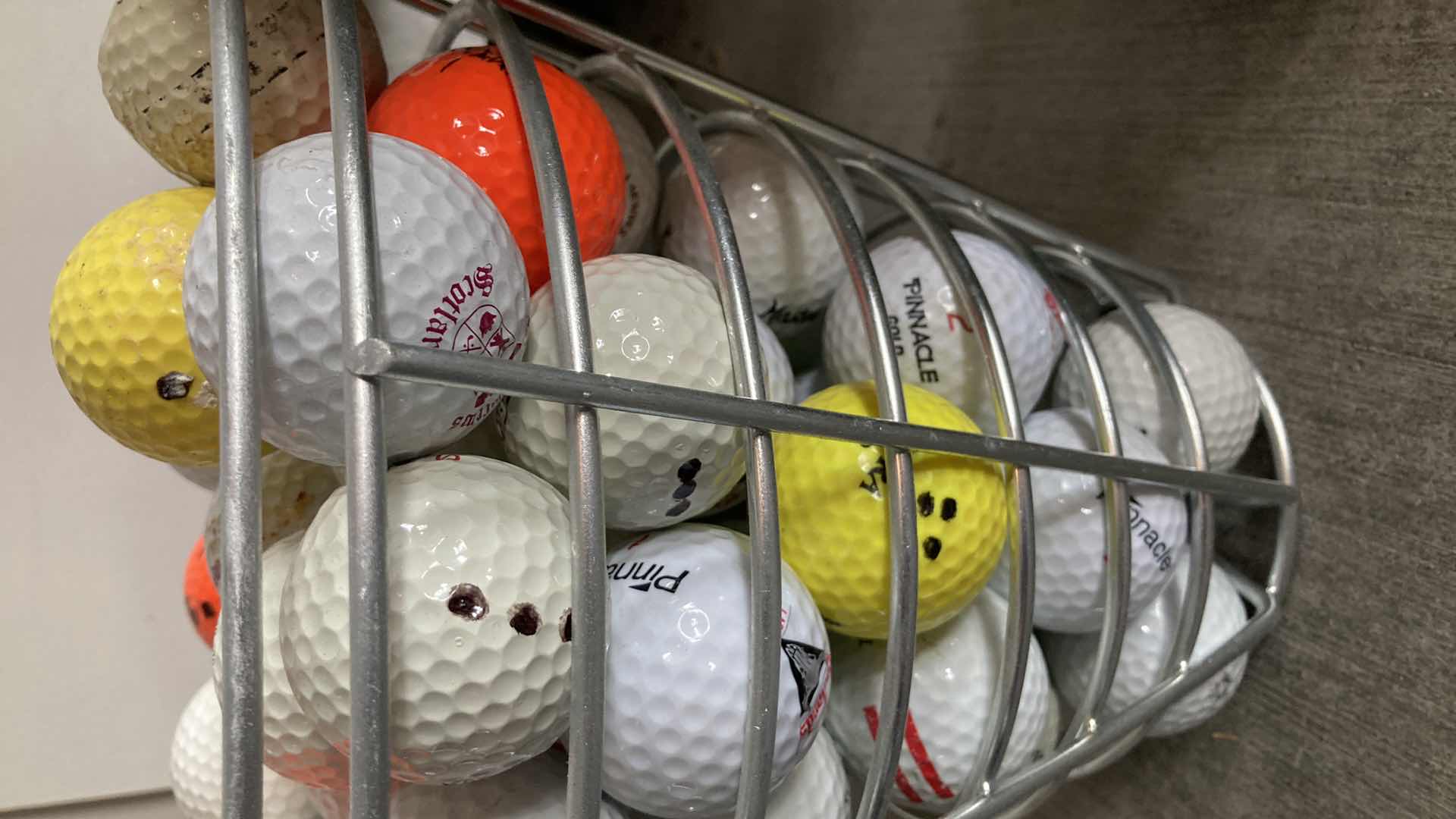 Photo 3 of GOLF BALLS- VARIOUS BRANDS CONTAINERS DIMENSIONS 8.5” X 9”