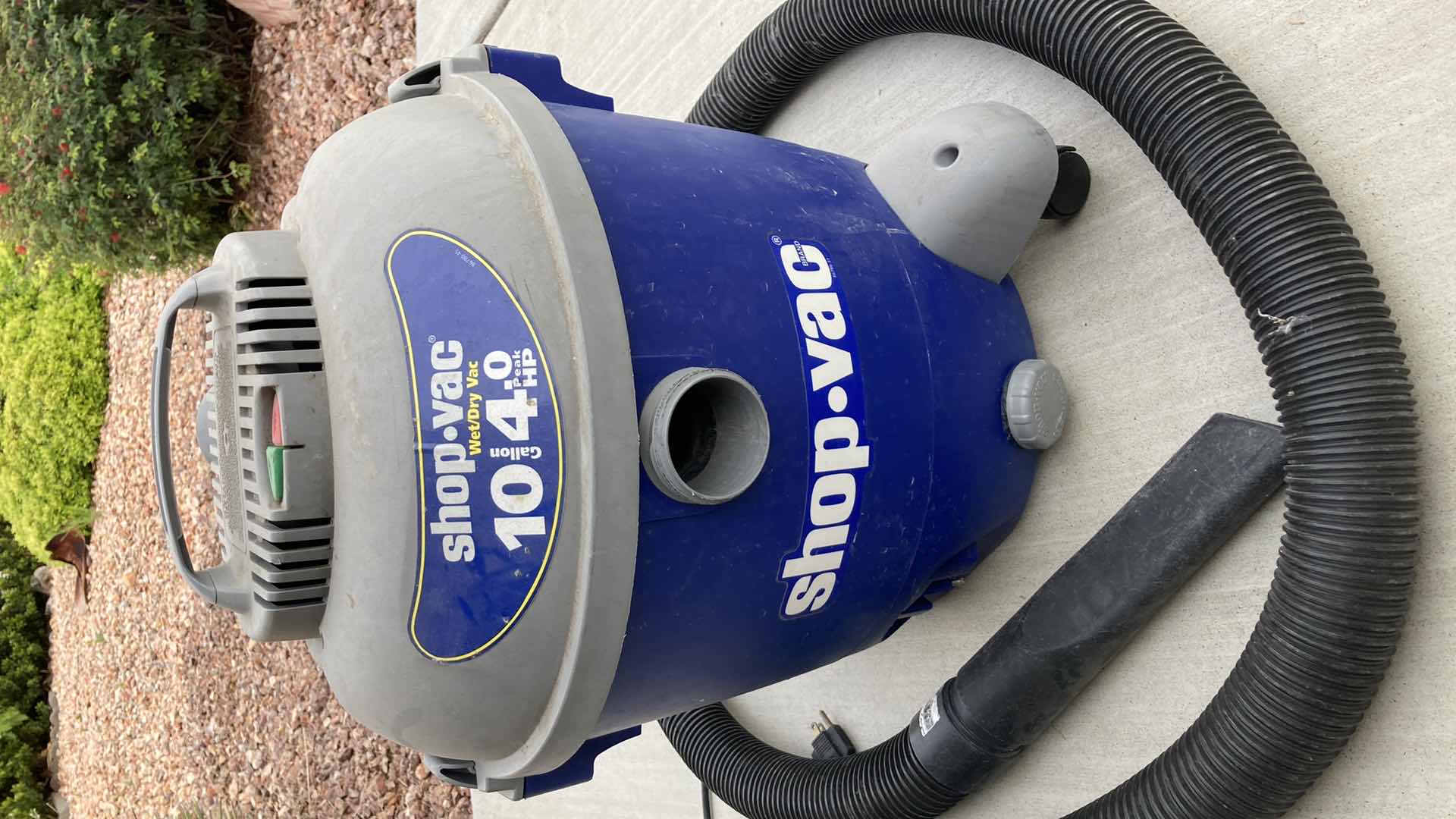 Photo 1 of SHOP VAC 10GAL WET/DRY VACUUM