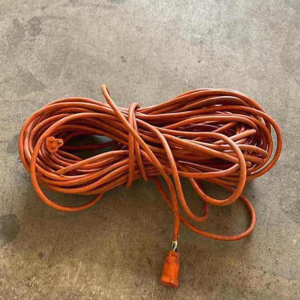 Photo 1 of ORANGE EXTENSION CORD 100FT