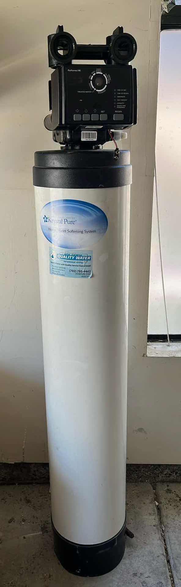 Photo 1 of KRYSTAL PURE PRO SERIES HOME WATER SOFTENING SYSTEM MODEL 268/960HE