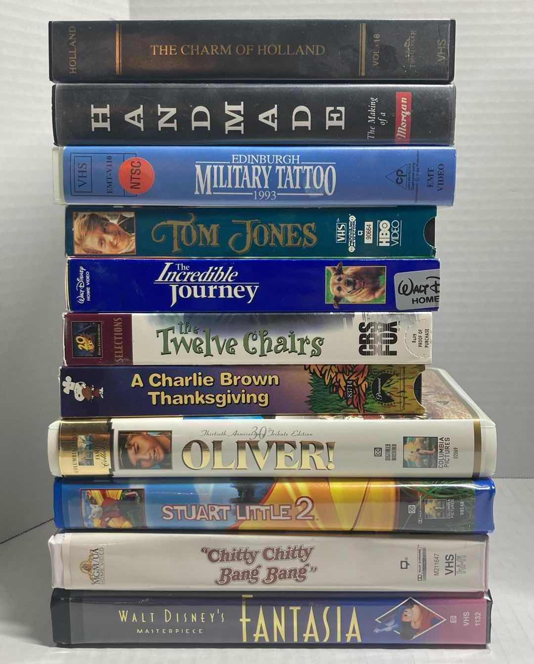 Photo 2 of VHS TAPES & DVDS- VARIOUS TITLES & GENRES