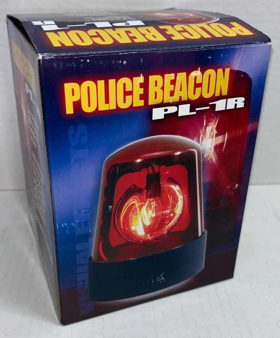 Photo 1 of NEW VISUAL EFFECTS 7” RED POLICE BEACON (PL-1R)