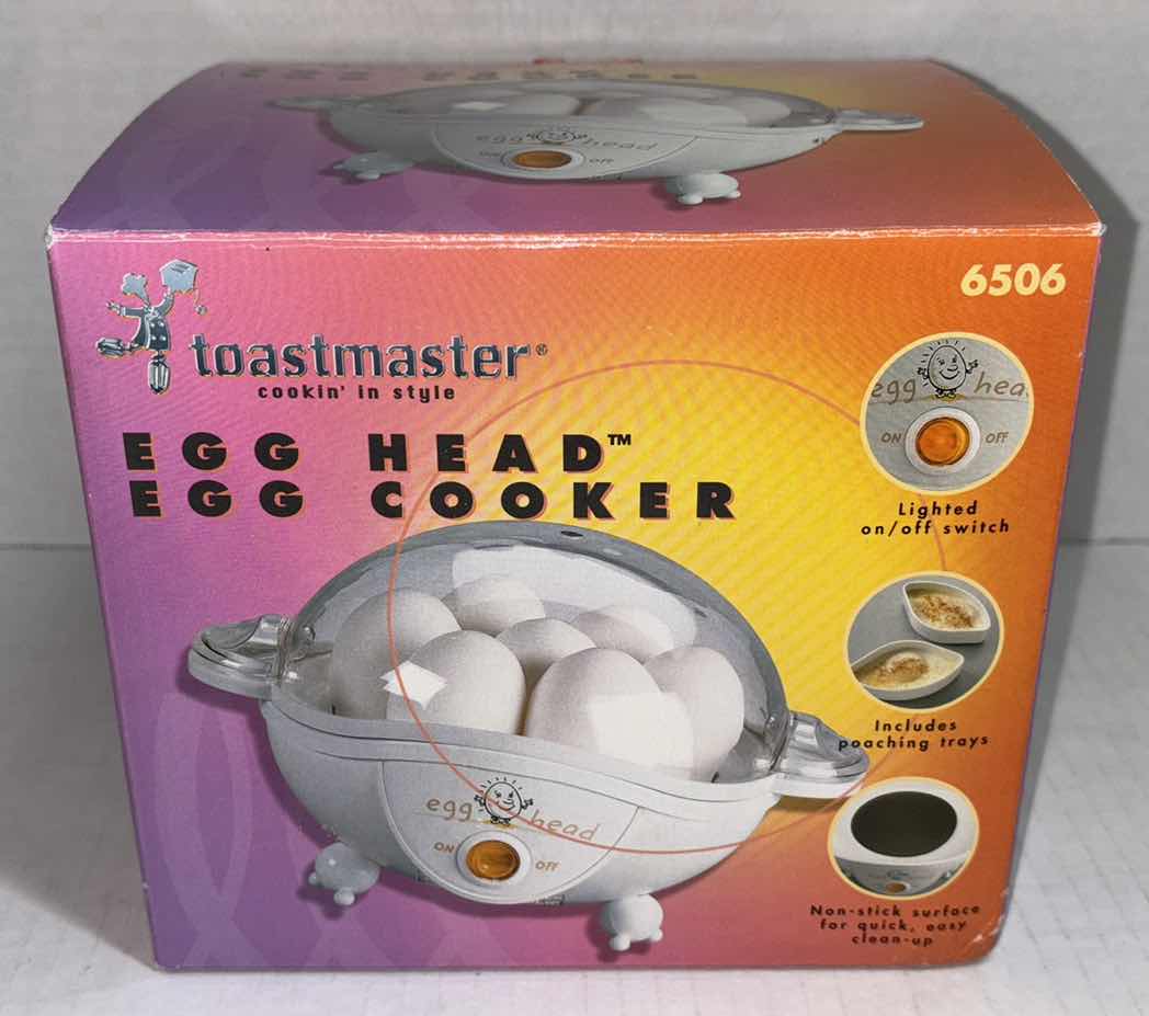 Photo 1 of TOASTMASTER EGG HEAD EGG COOKER (6506)