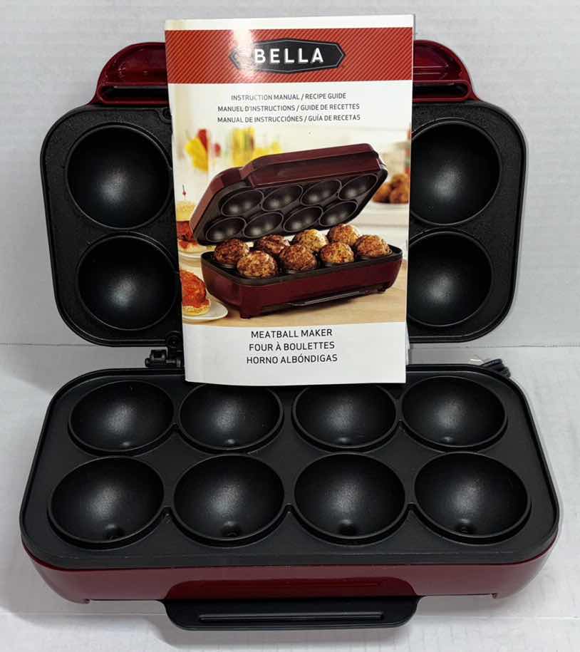 Photo 2 of BELLA MEATBALL MAKER & INSTRUCTION MANUAL