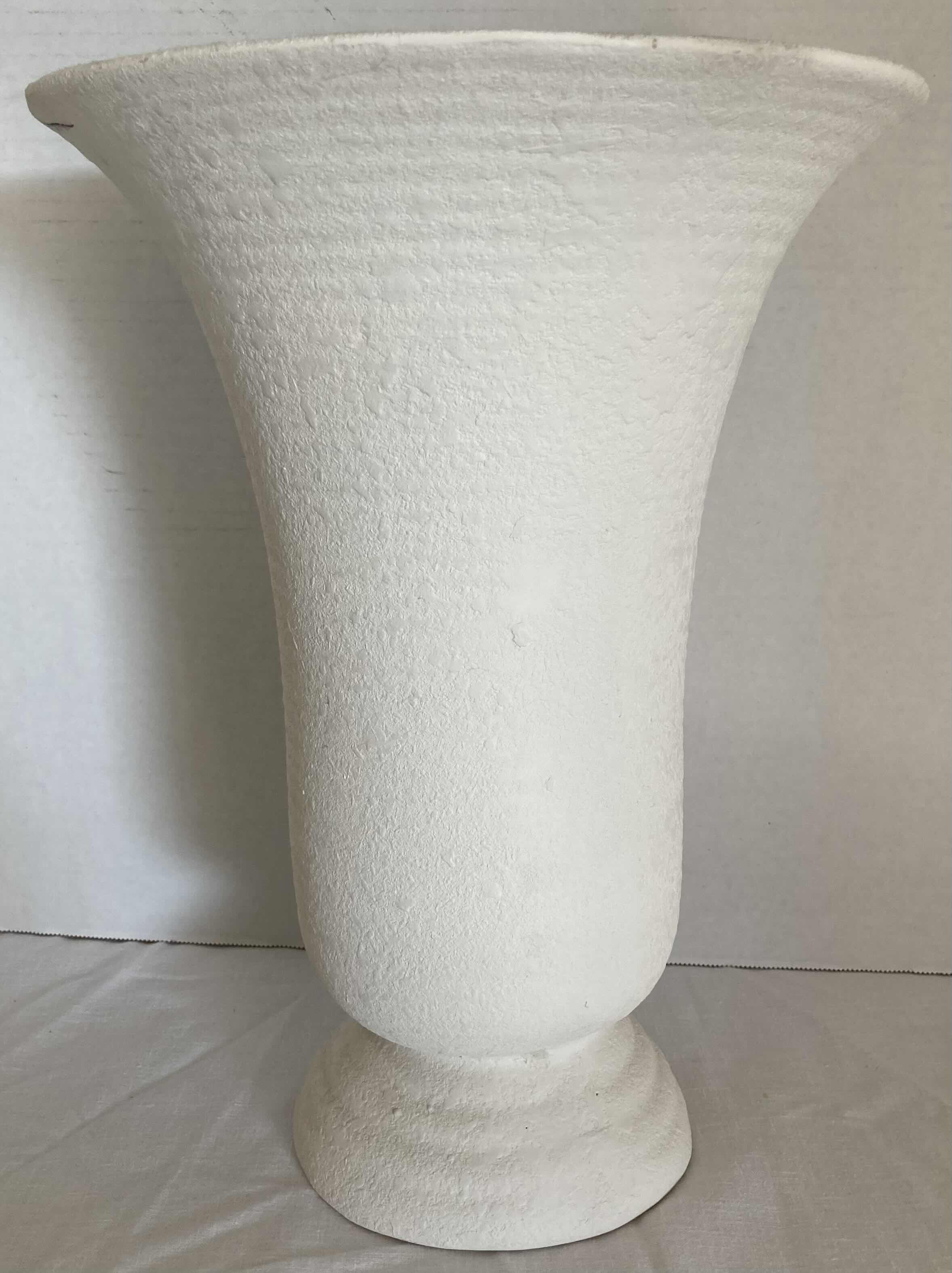 Photo 2 of EUROFLORA OF BROWARD PLASTER VASE SET H14”