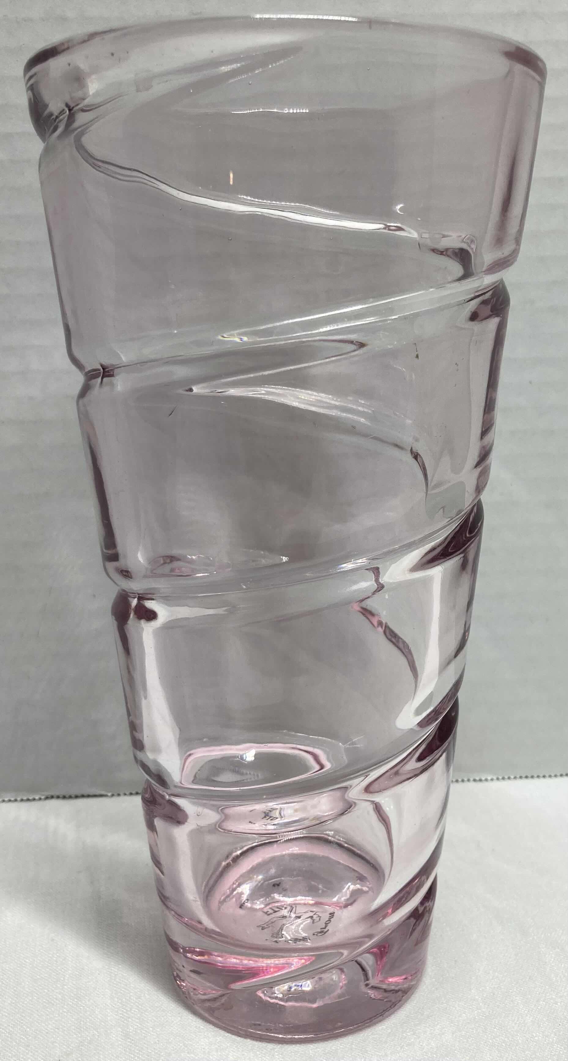 Photo 3 of PURPLE GLASS VASES H9”