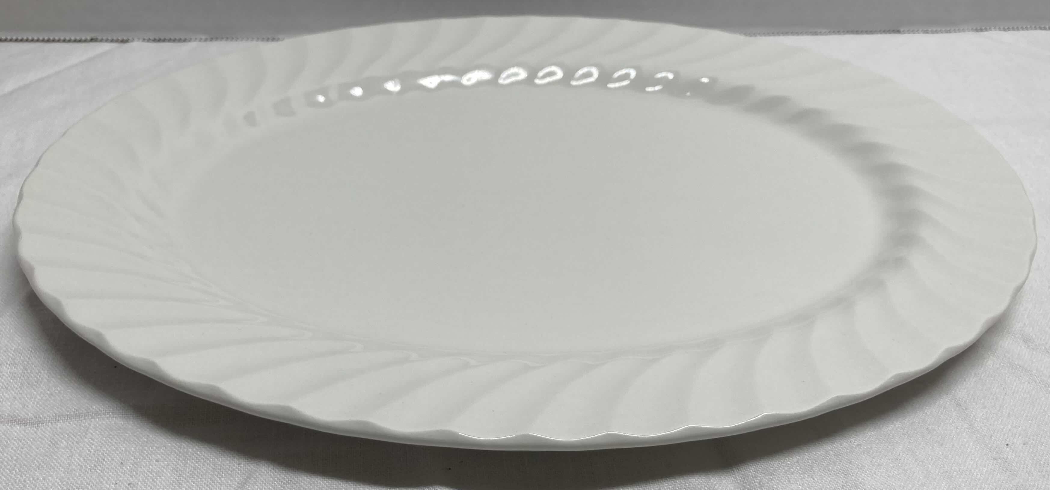 Photo 6 of JOHNSON BROS REGENCY WHITE IRONSTONE DINNERWARE SET (44PC)