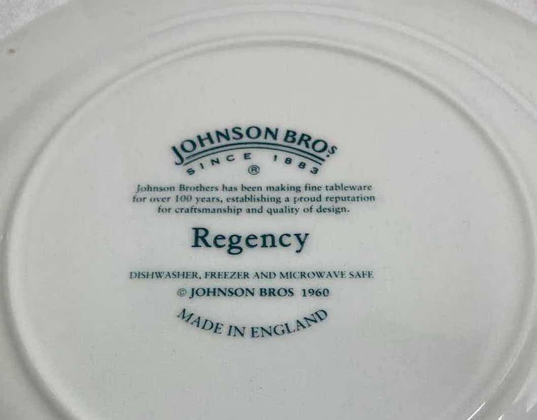 Photo 7 of JOHNSON BROS REGENCY WHITE IRONSTONE DINNERWARE SET (44PC)