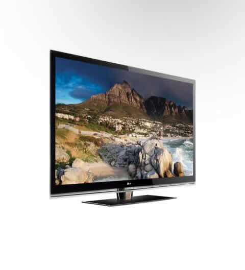 Photo 1 of LG INFINIA 47" CLASS 1080p 240Hz LED-LCD HDTV W REMOTE CONTROLLER & SWIVEL STAND (MODEL 47LE8500)