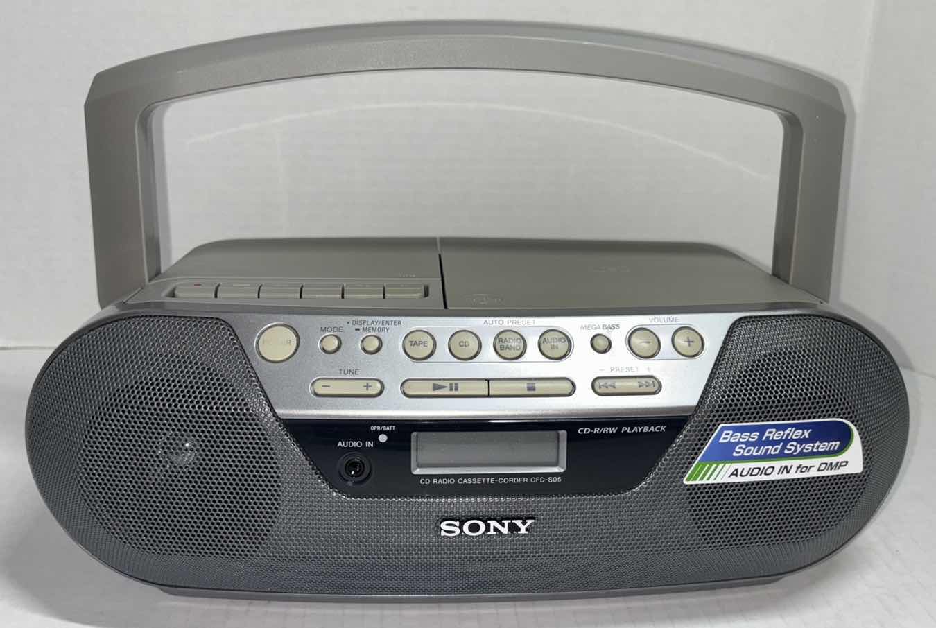 Photo 2 of SONY CD RADIO CASSETTE-CORDER (CFD-S05)